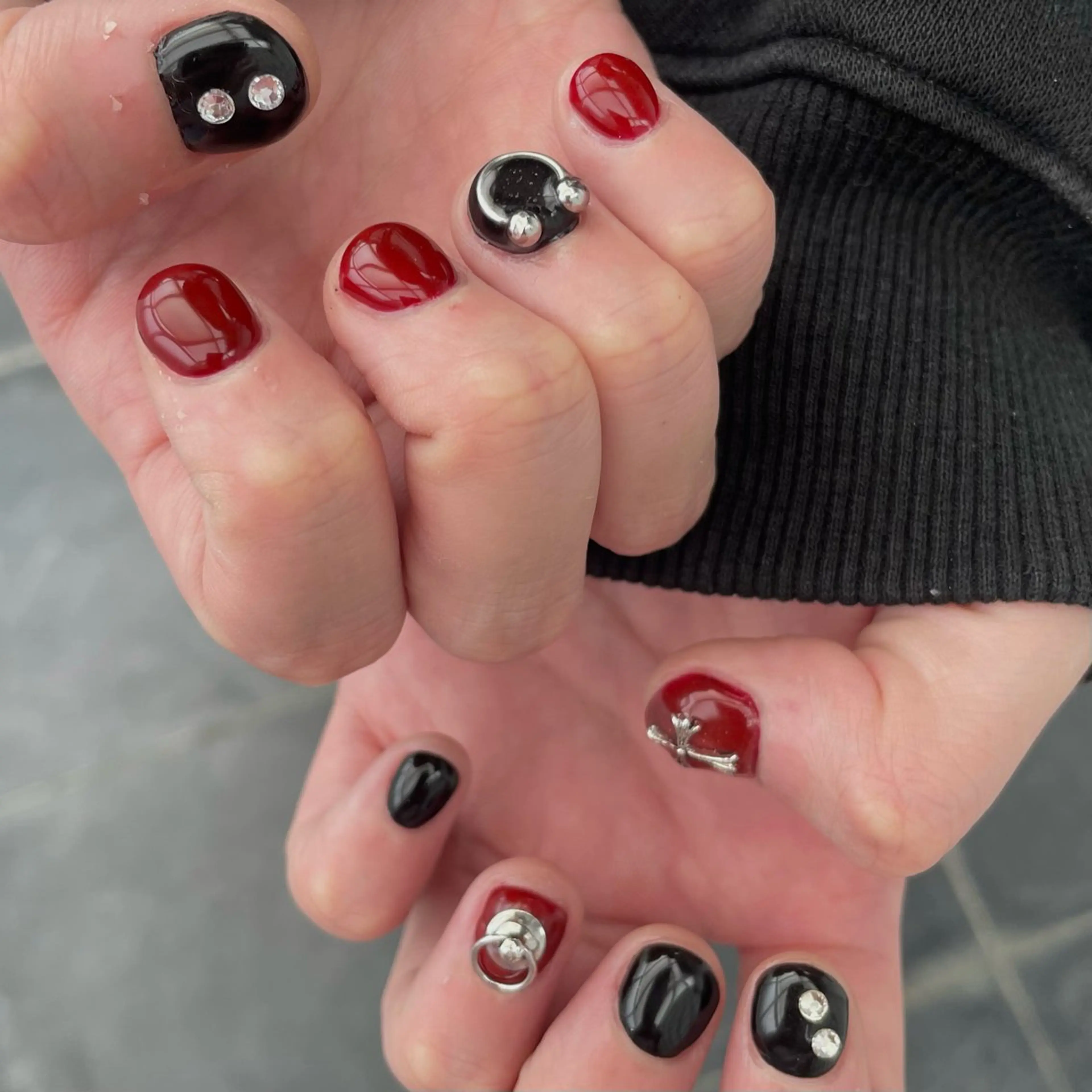 ネイル ハンドネイル Nail ヌシん家 AKANEのネイルデザイン