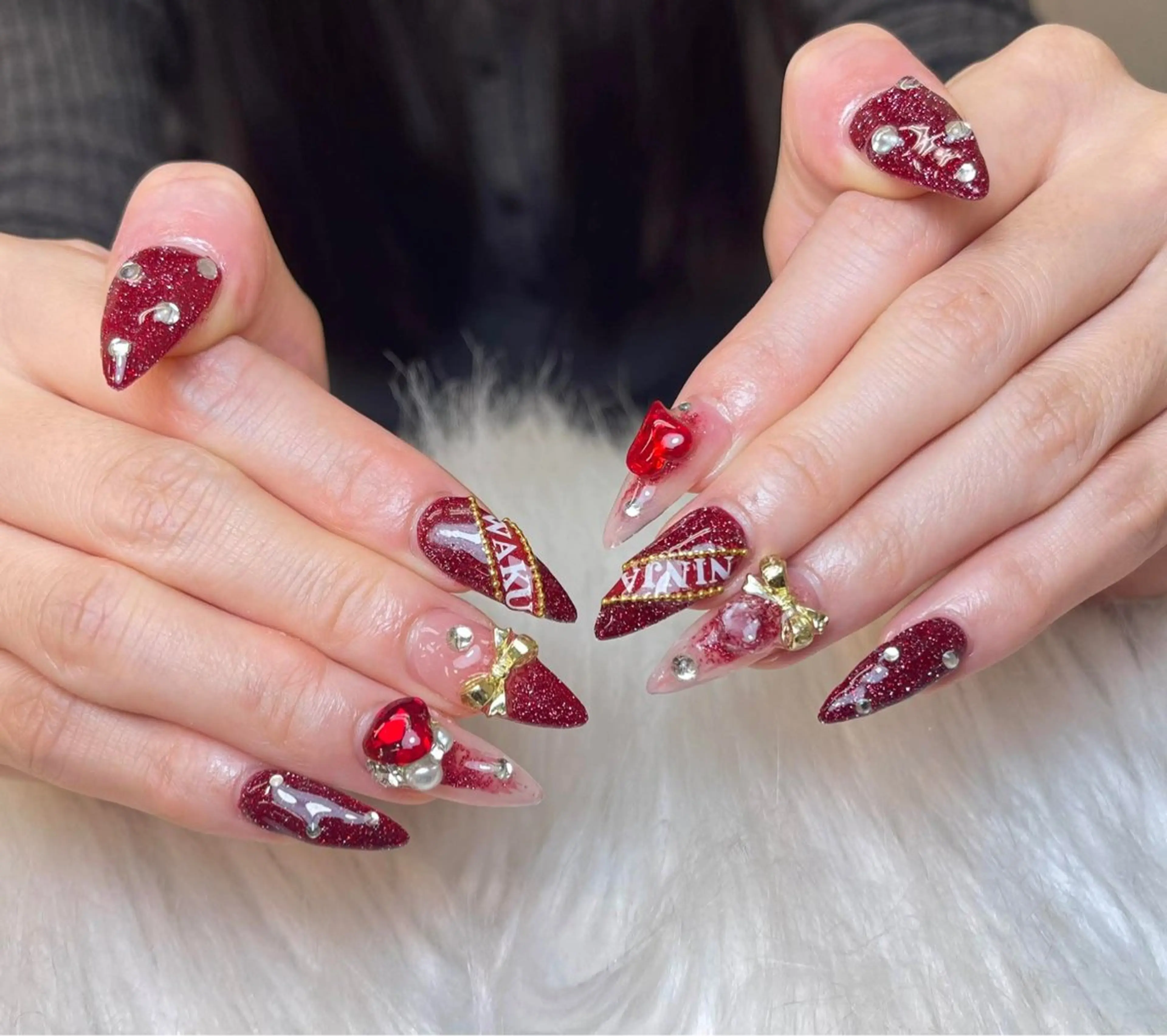 ネイル アートネイル 成人式 ジェルネイル ニュアンスネイル 夏ネイル ハンドネイル Jenn Nail Salonのネイルデザイン