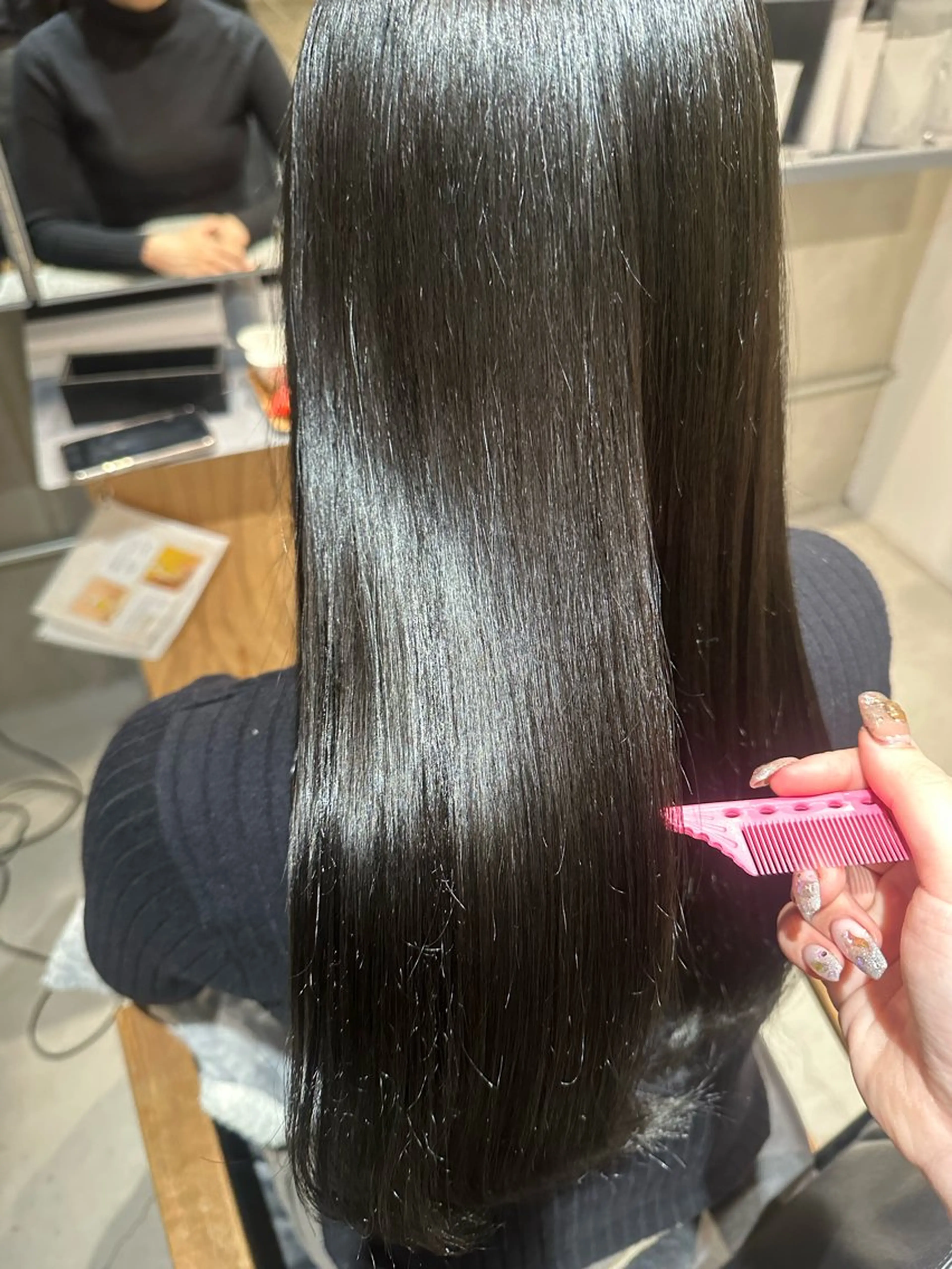 ロング ヘアカラー ながたに あやか🎀のヘアスタイル