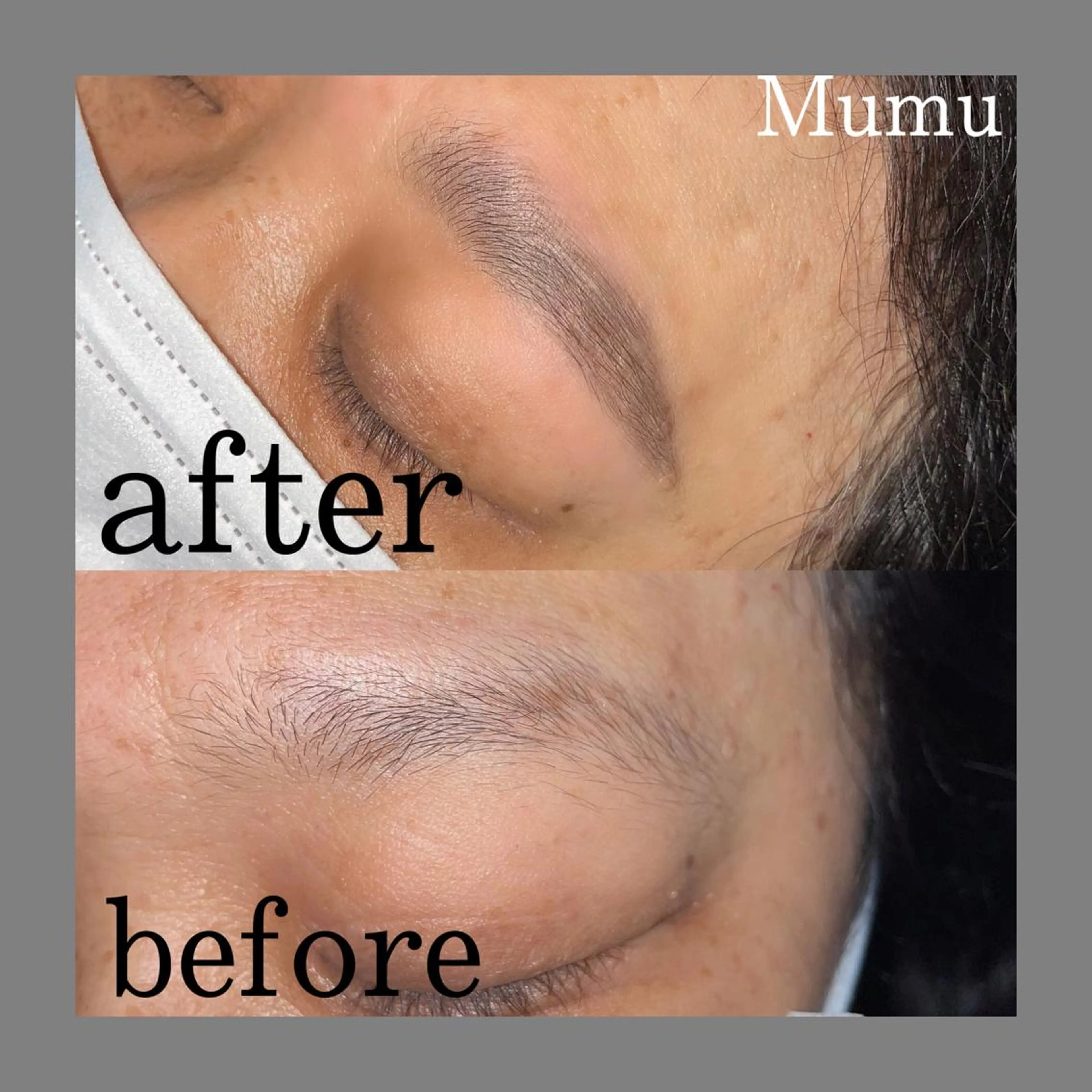 パーマ Mumu所属・Mumu HBLの眉毛・アイブロウイメージ