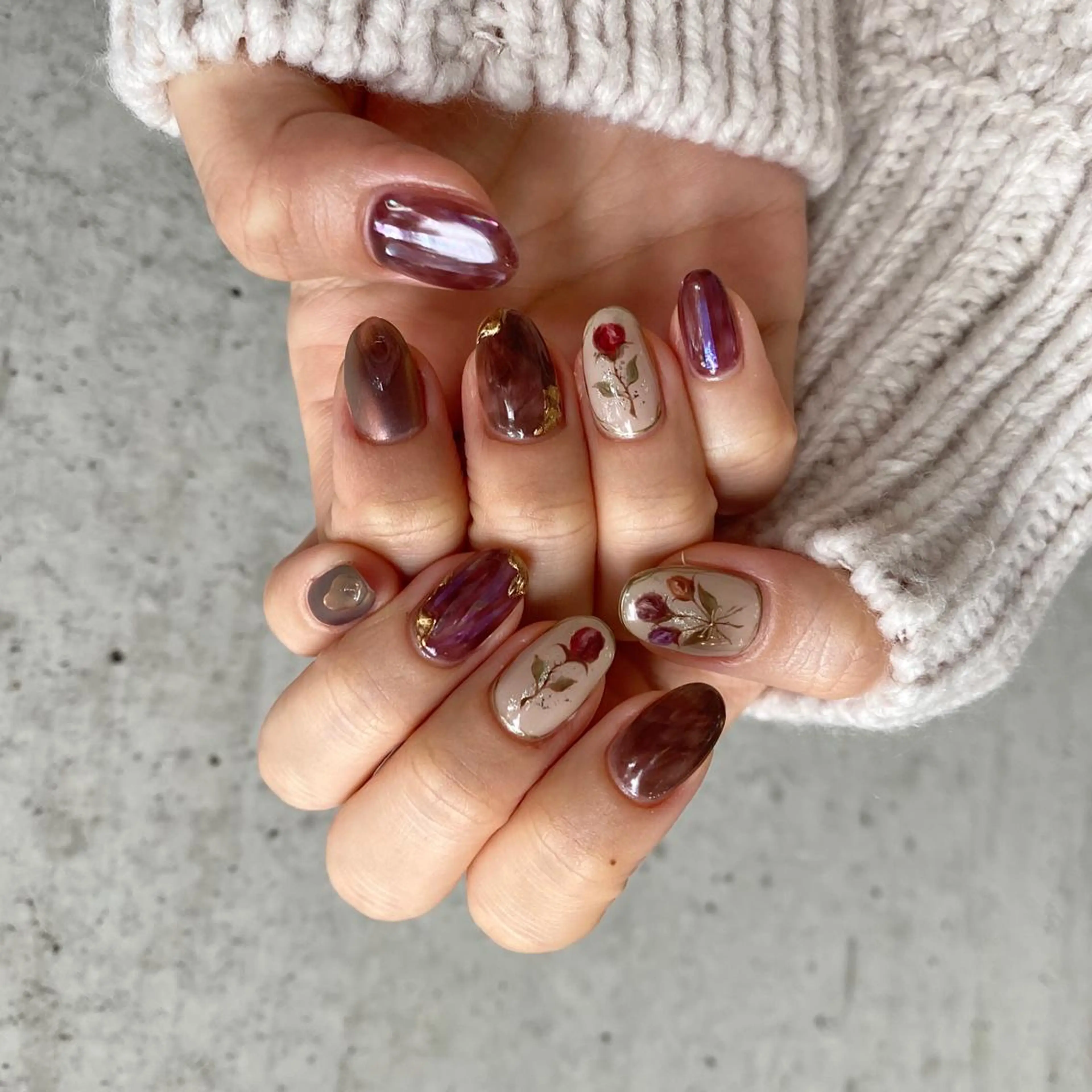 ネイル Twinkling( private salon)所属・伊藤 京香のネイルデザイン