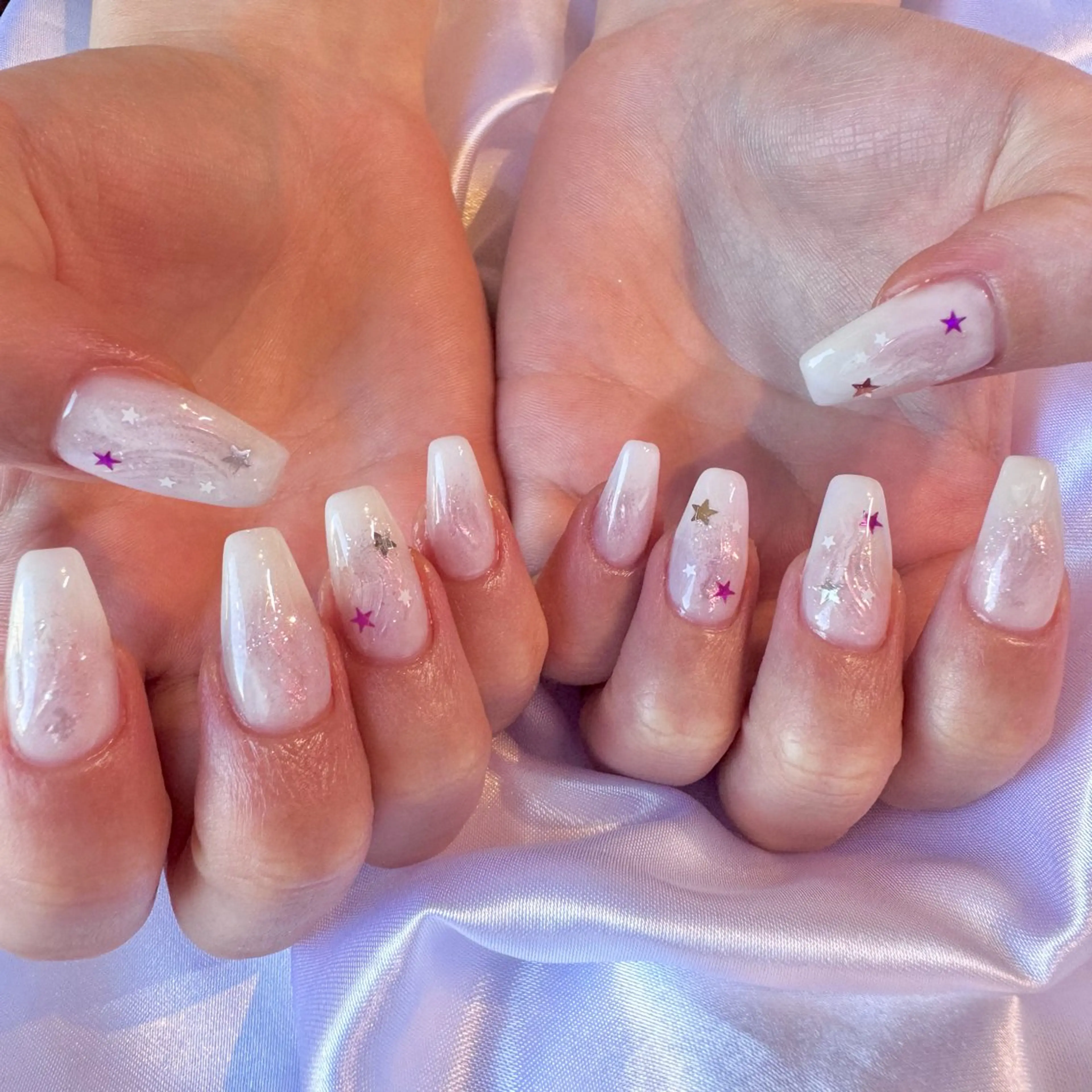 ネイル 韓国ネイル ハンドネイル nail salon e'mu💐のネイルデザイン