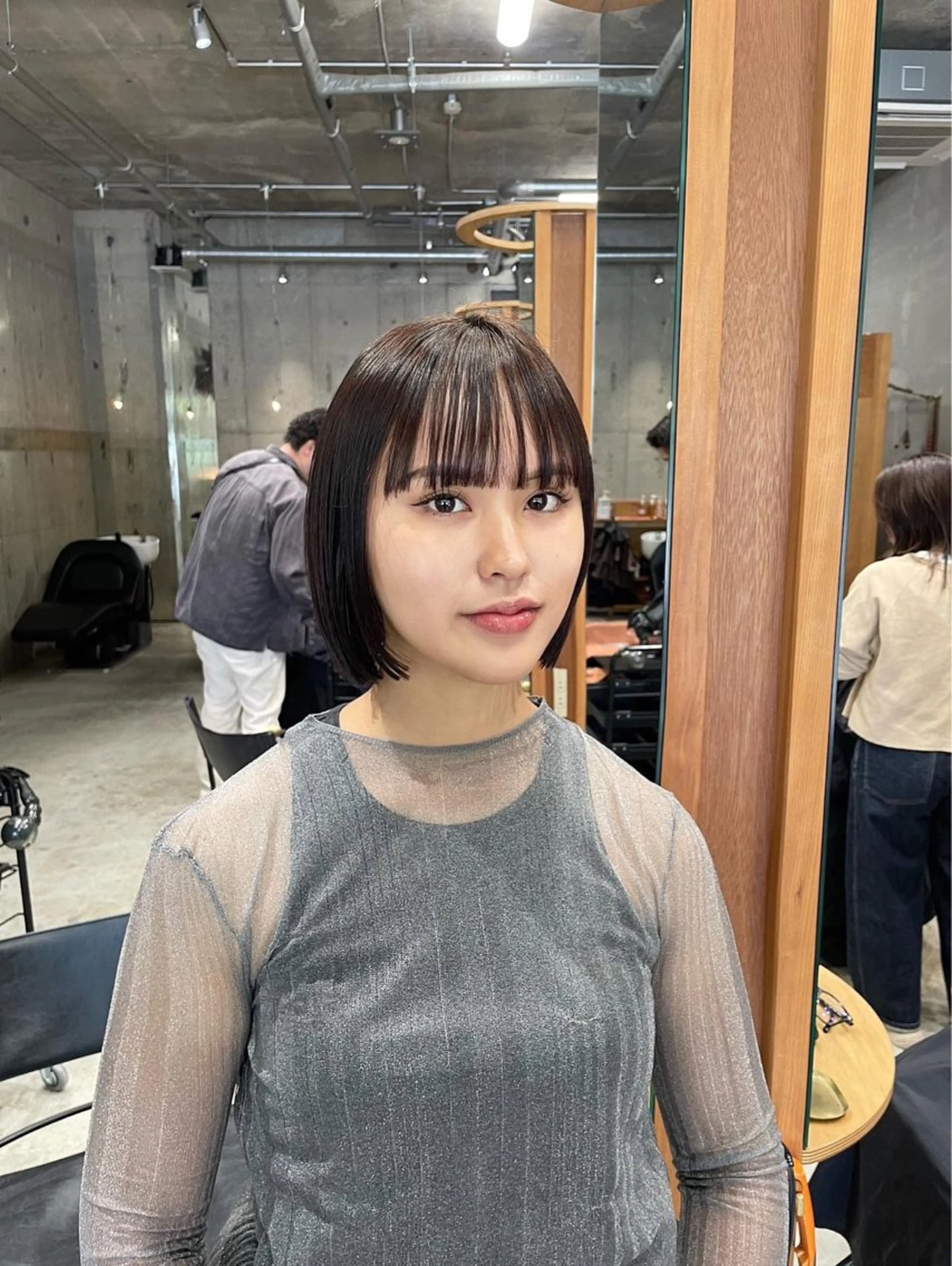 人気No.1✨】似合わせカット+クイックトリートメント(レイヤー、ボブ、ショート、ウルフ)の写真