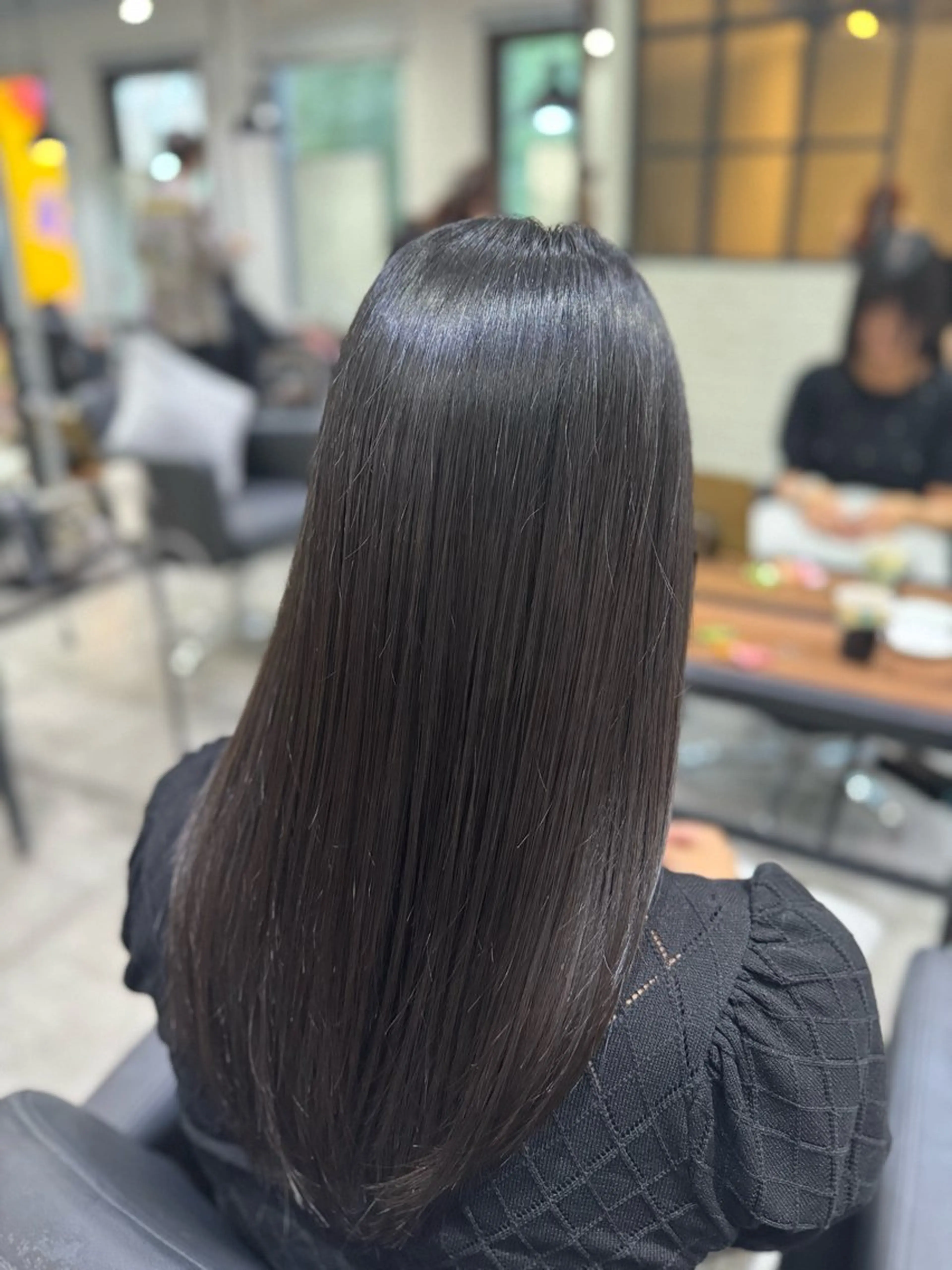 ロング カラー 髪質改善 カット ヘアカラー トリートメント 艶髪/髪質改善/ 縮毛矯正/北島のヘアスタイル