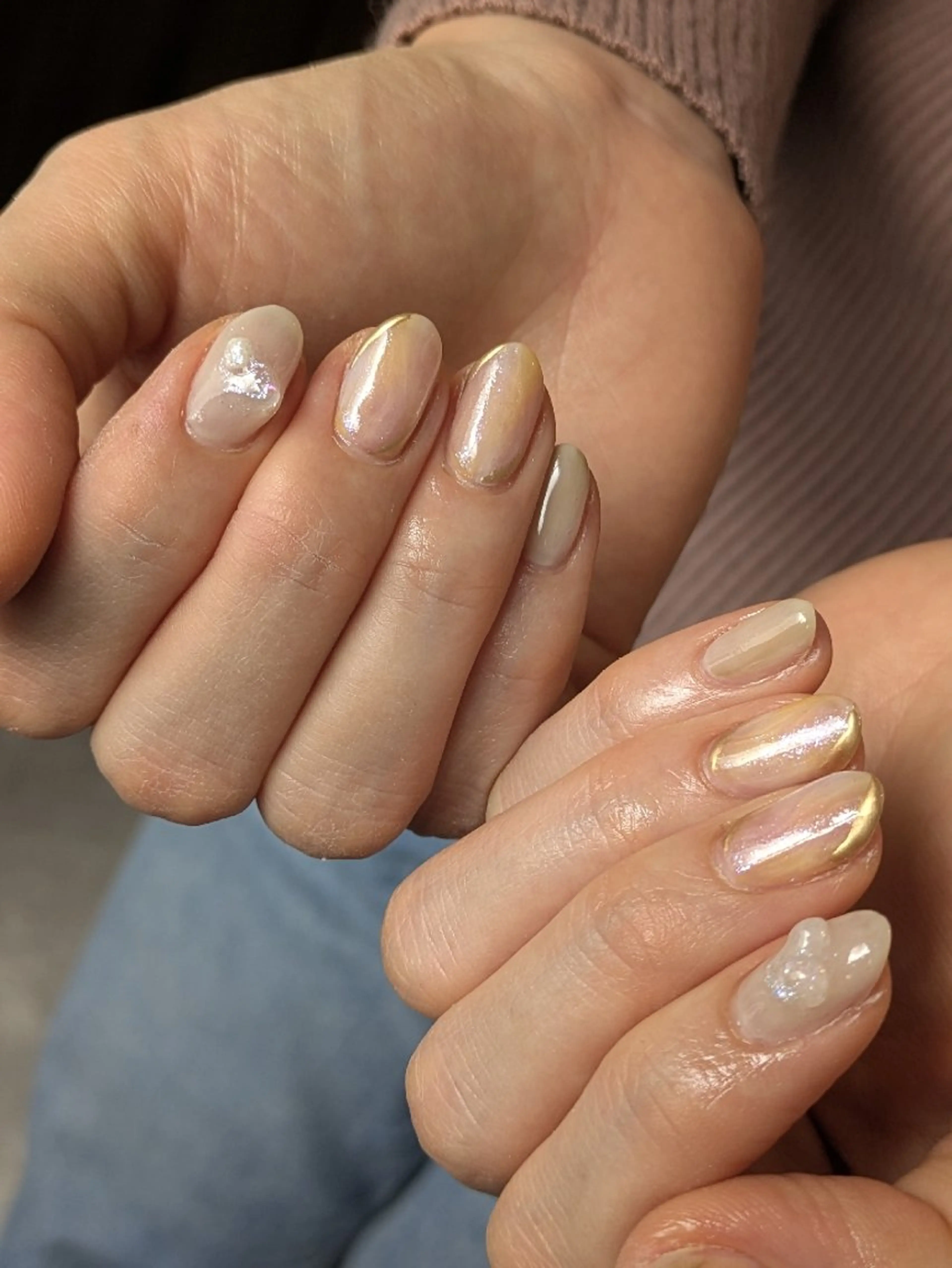 ネイル ニュアンスネイル 【新宿三丁目】AMIのネイルデザイン