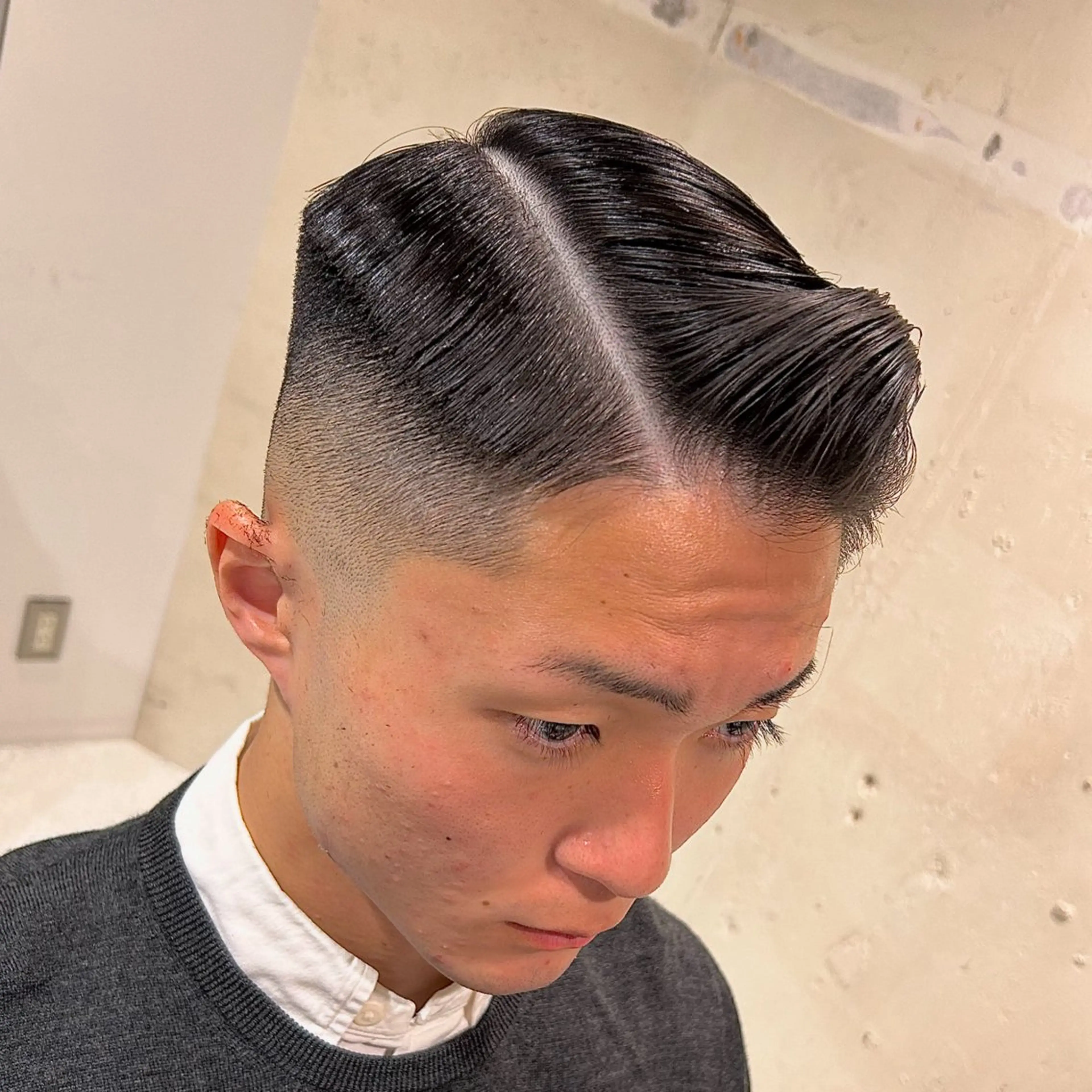 ショート メンズ フェードカット 吉祥寺駅 takumiのヘアスタイル