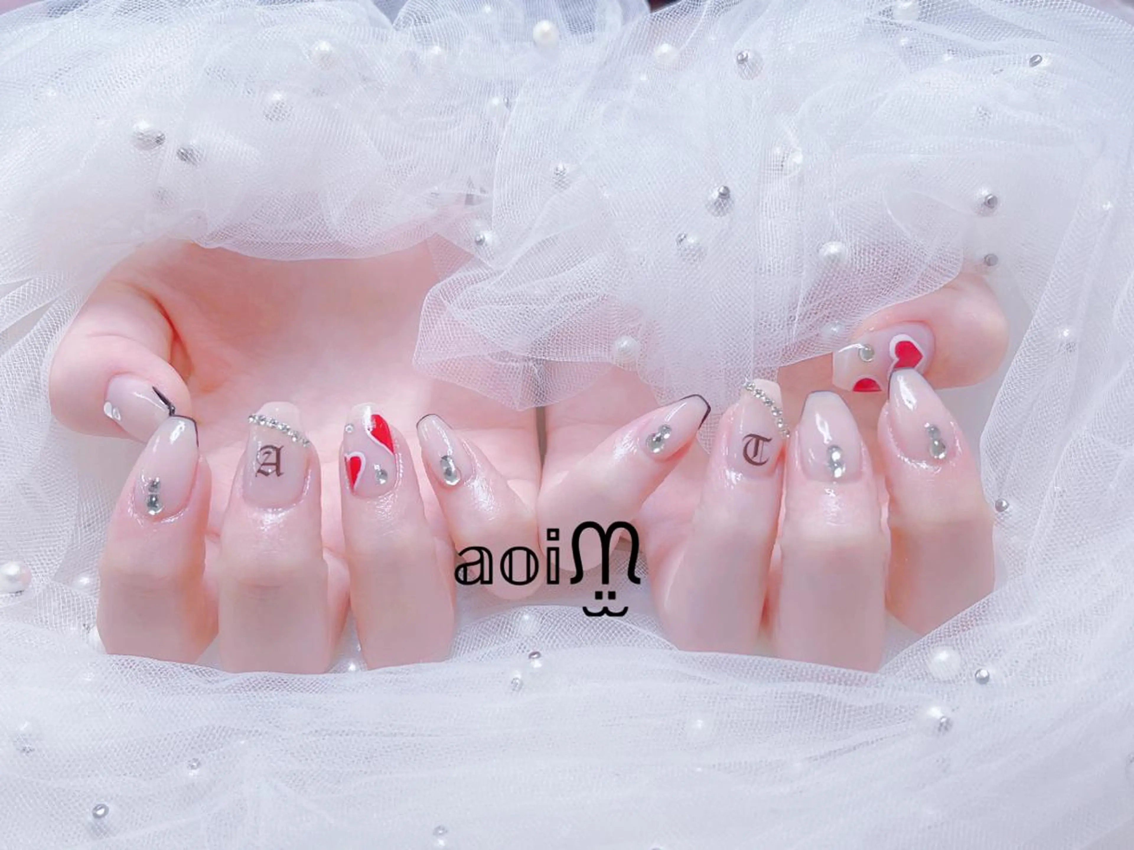 ネイル 葵うさぎ所属・葵うさぎ AIのネイルデザイン