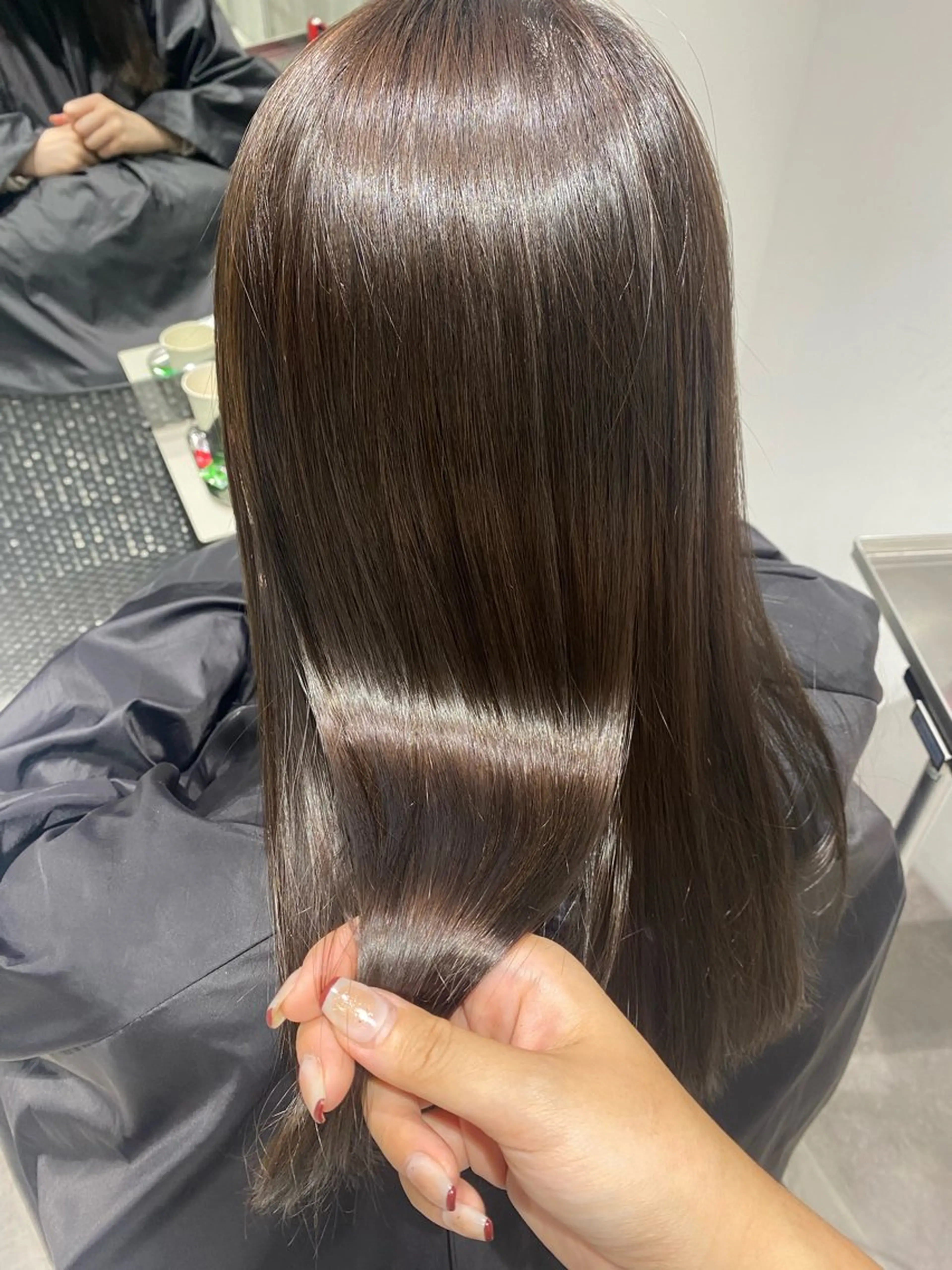ロング カラー SALOWIN銀座Suite所属・長谷川 なつみのヘアスタイル
