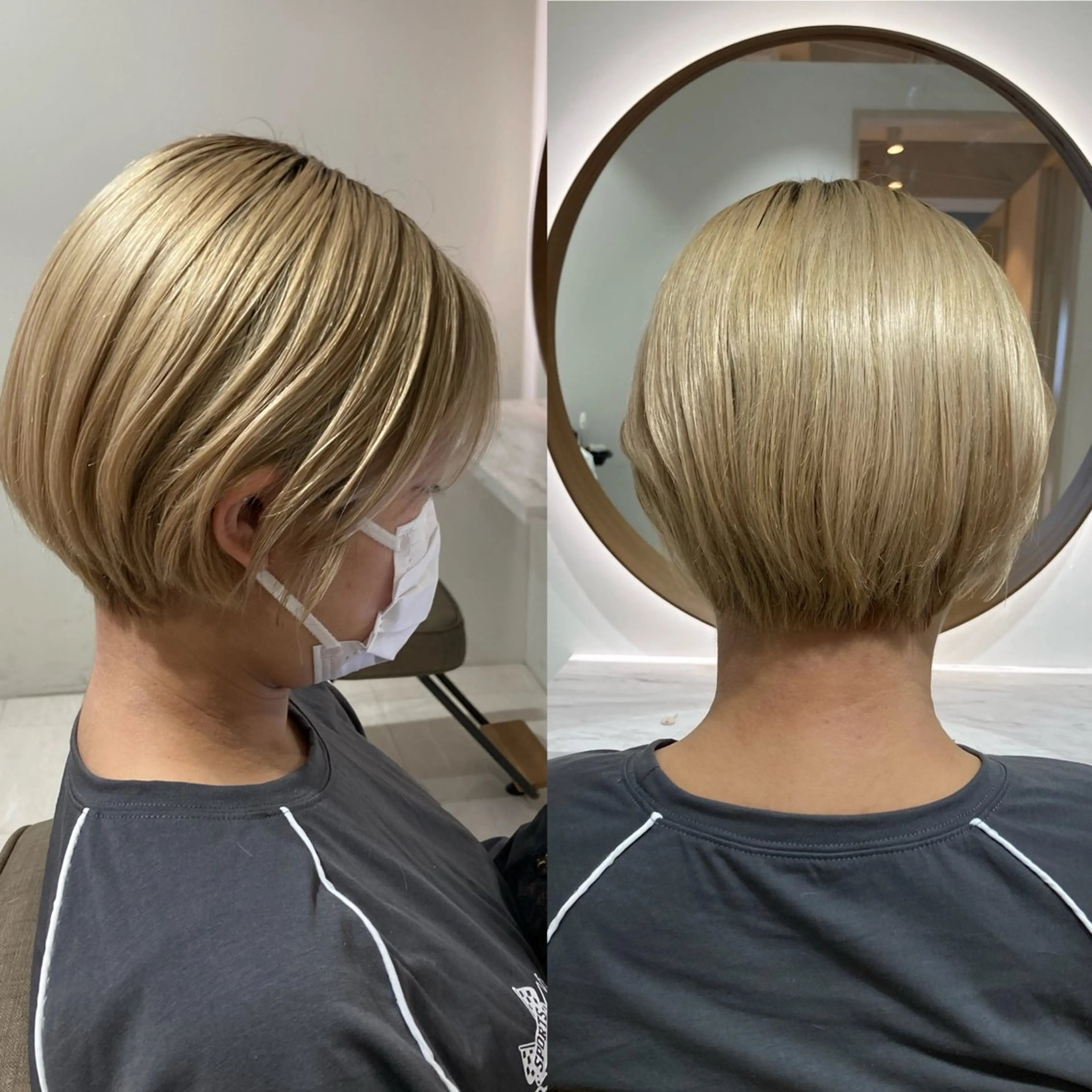 ショート schon所属・み うのヘアスタイル