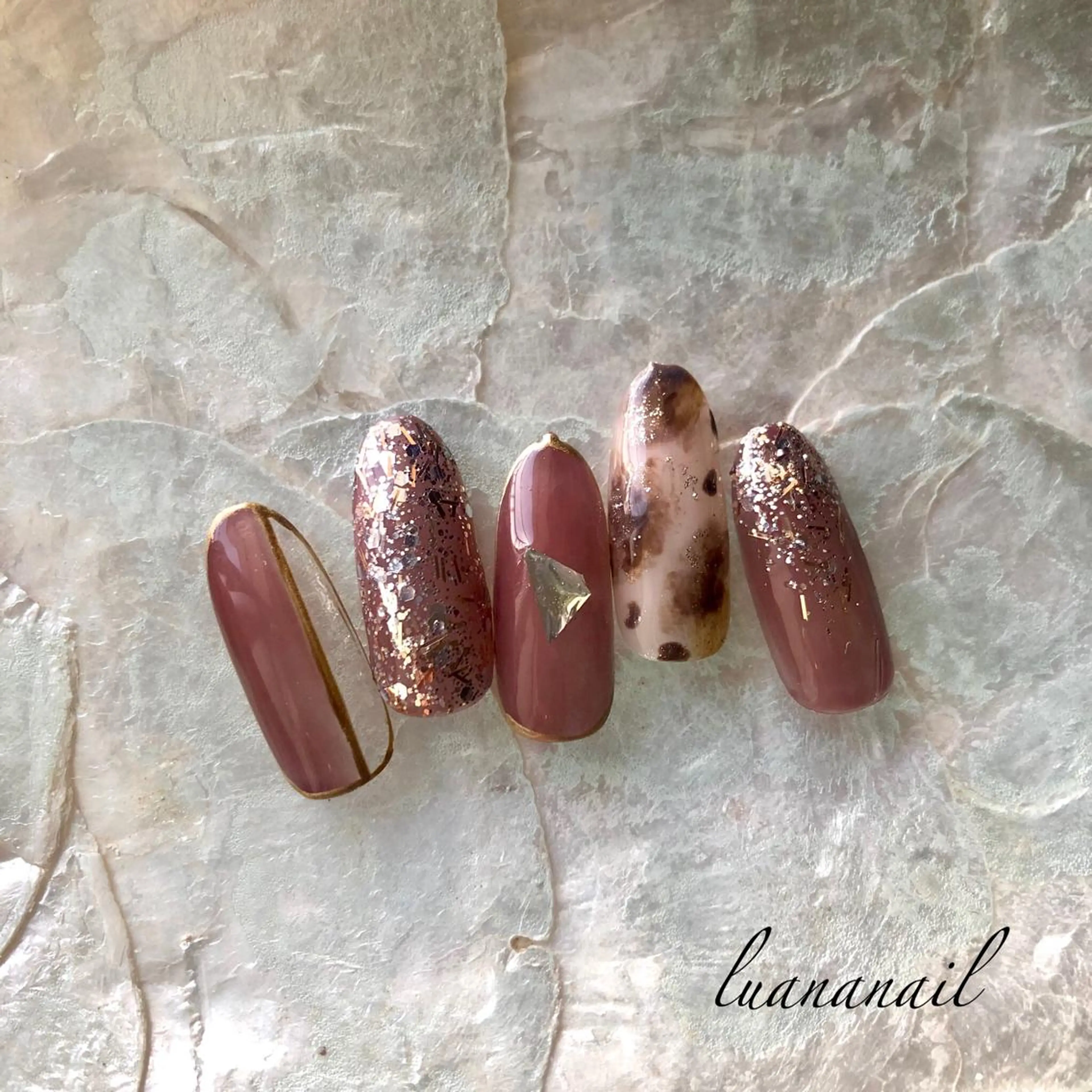 ネイル ハンドネイル luana nailのネイルデザイン