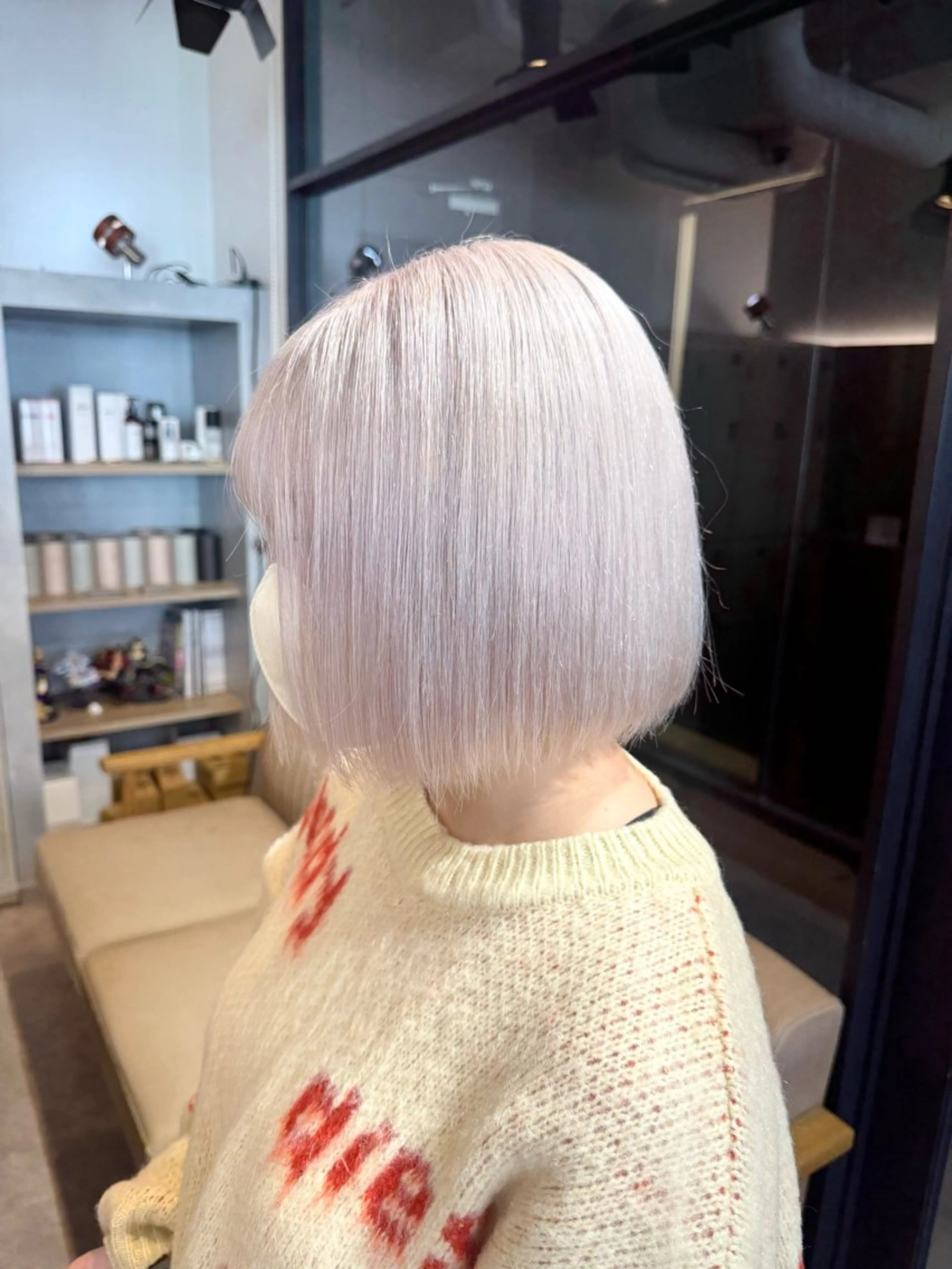 ミディアム カット ヘアカラー トリートメント ✨本日空きあります✨ 遠田コウヘイ🌟のヘアスタイル