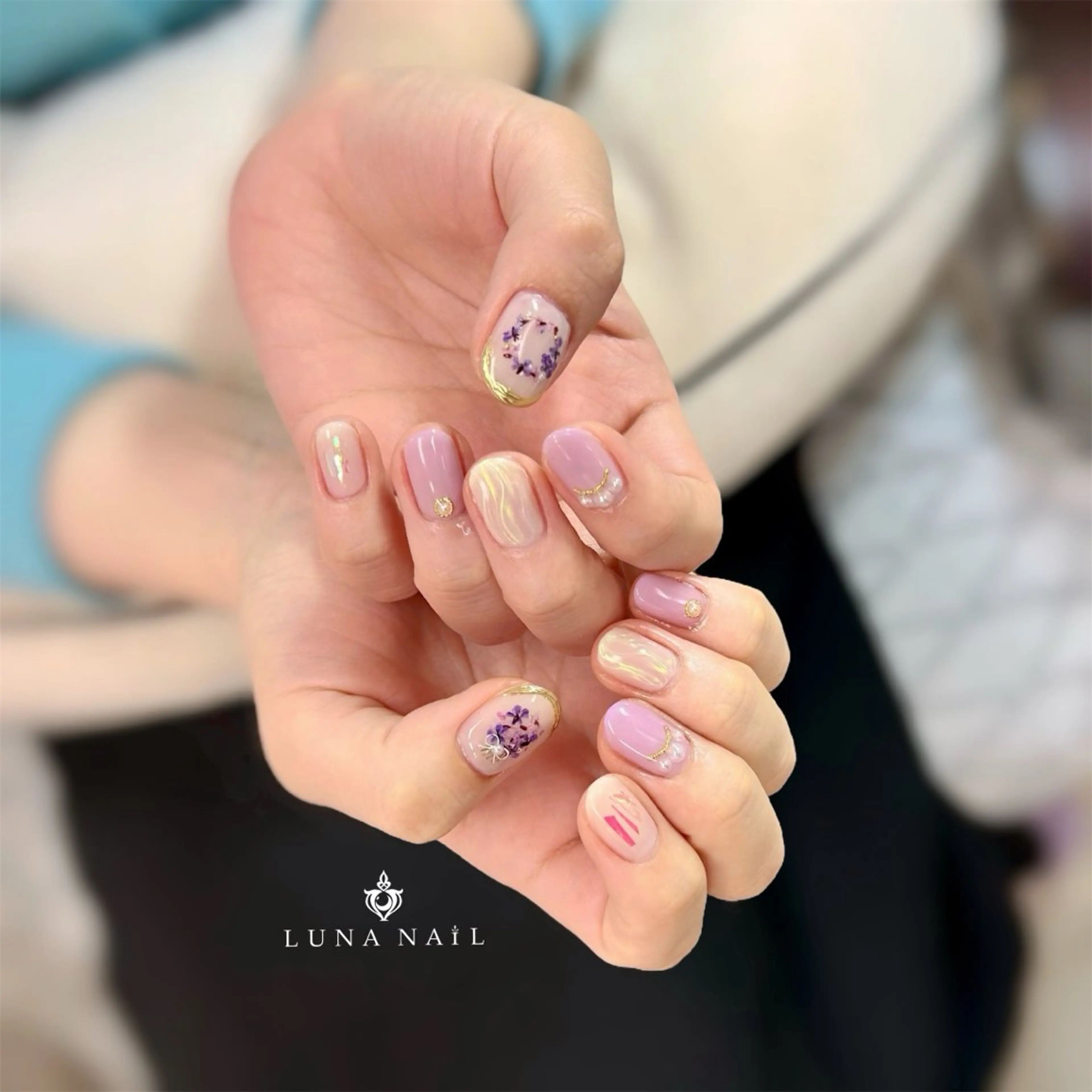 ネイル ハンドネイル アトリエ　ミモザ所属・いまむら あかりのネイルデザイン