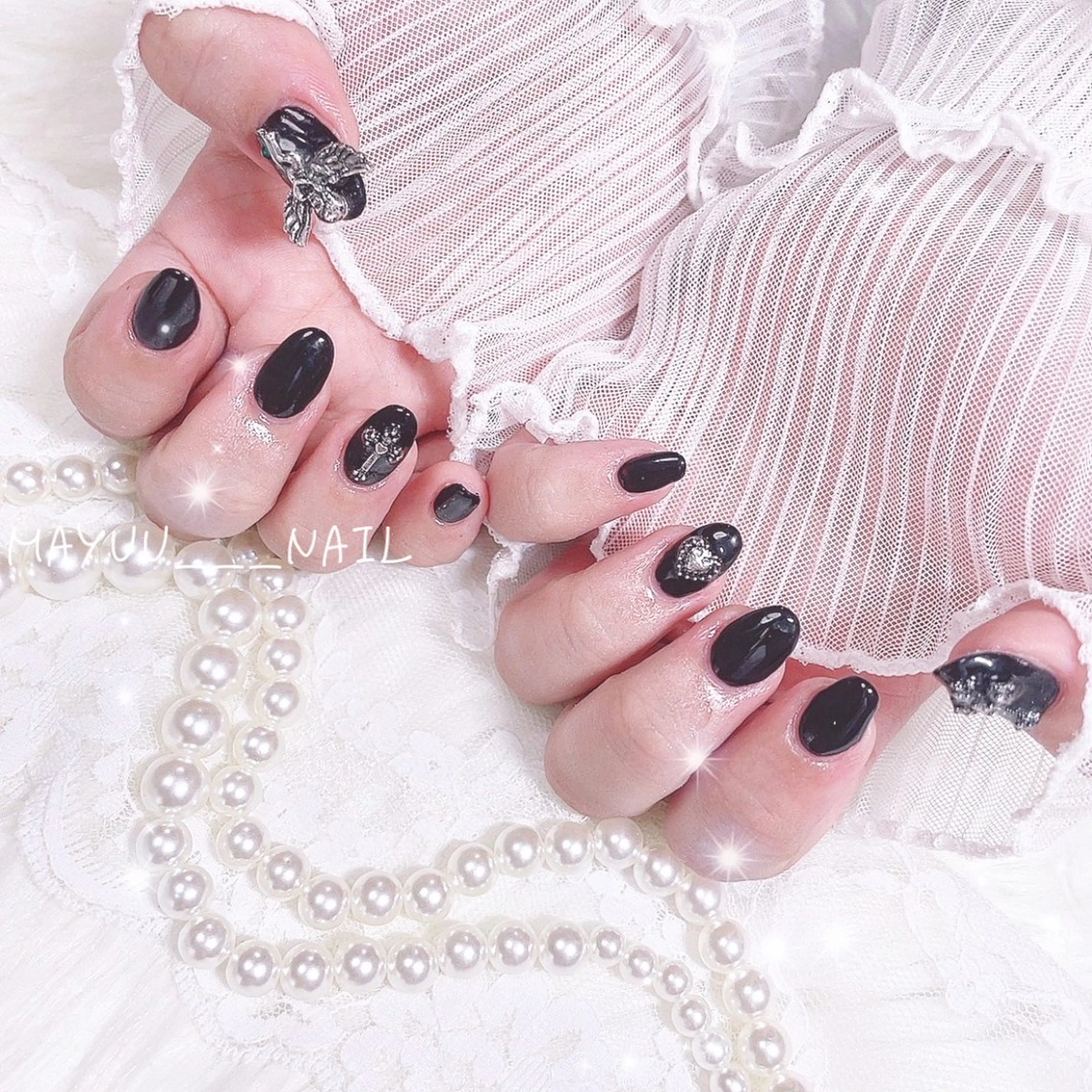 ネイル 🎀 Mayu 🎀痛ネイルのネイルデザイン