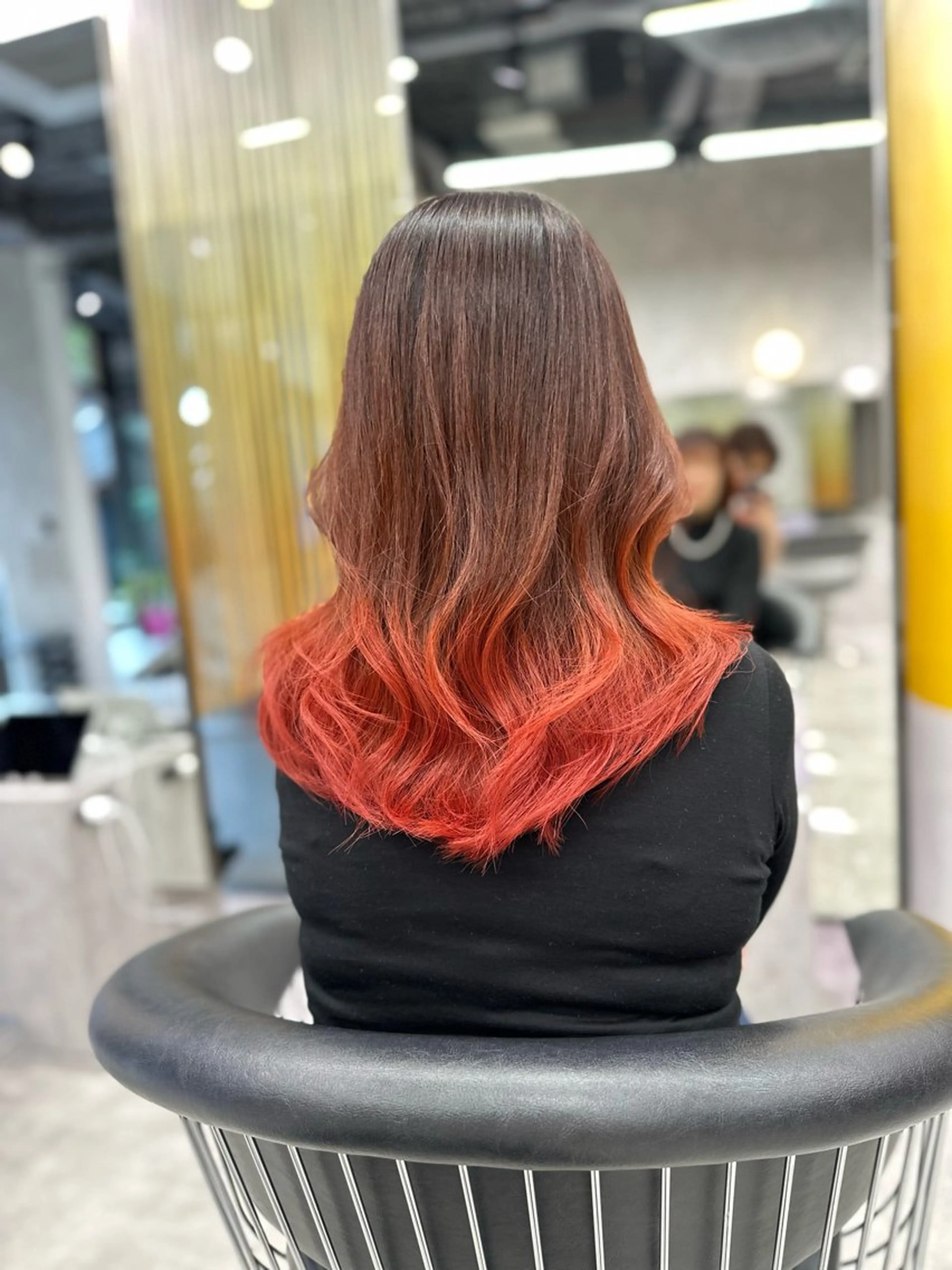 セミロング カラー グラデーションカラー fullbloom hair&spa所属・DAIKIベージュ 🍂レイヤーカットのヘアスタイル