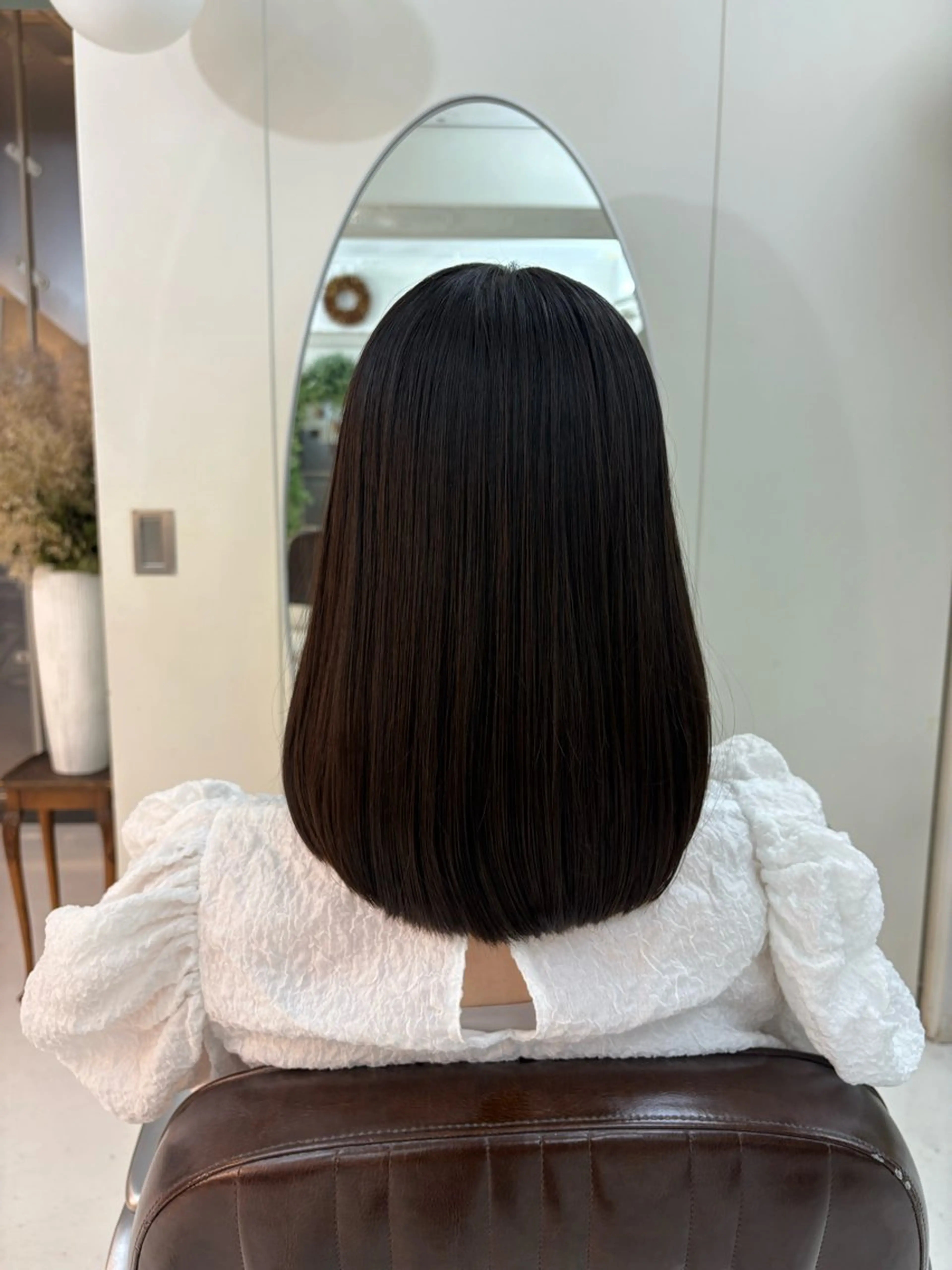 ミディアム パーマ ミディアムパーマ 縮毛矯正 ストレートパーマ of hair所属・トダカ イクミのヘアスタイル