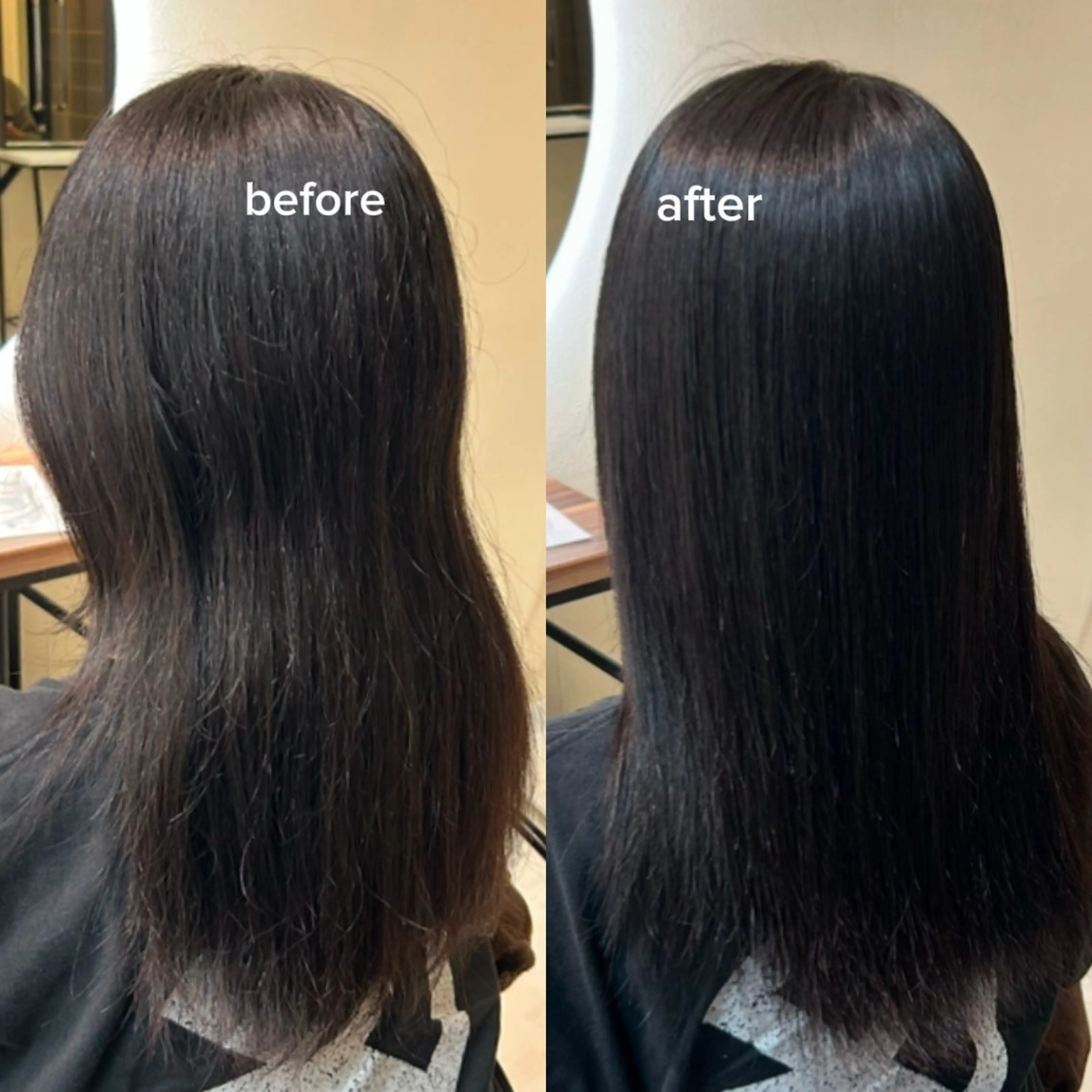 セミロング 縮毛矯正 縮毛矯正 トリートメント Sio. hair design所属・加藤 野々愛のヘアスタイル