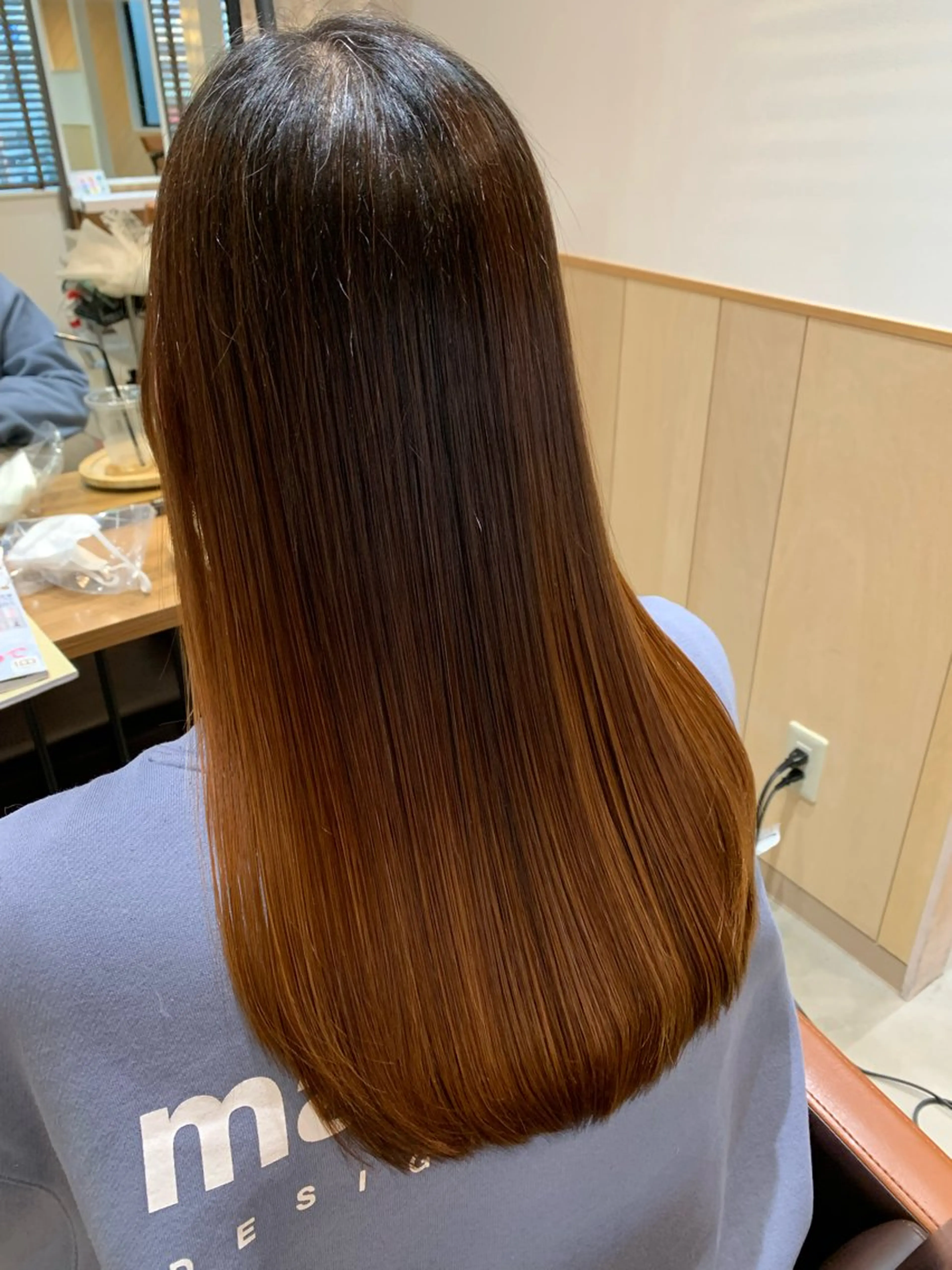 ロング カット トリートメント 髪質改善のプロ☘️ 二村祐輝のヘアスタイル
