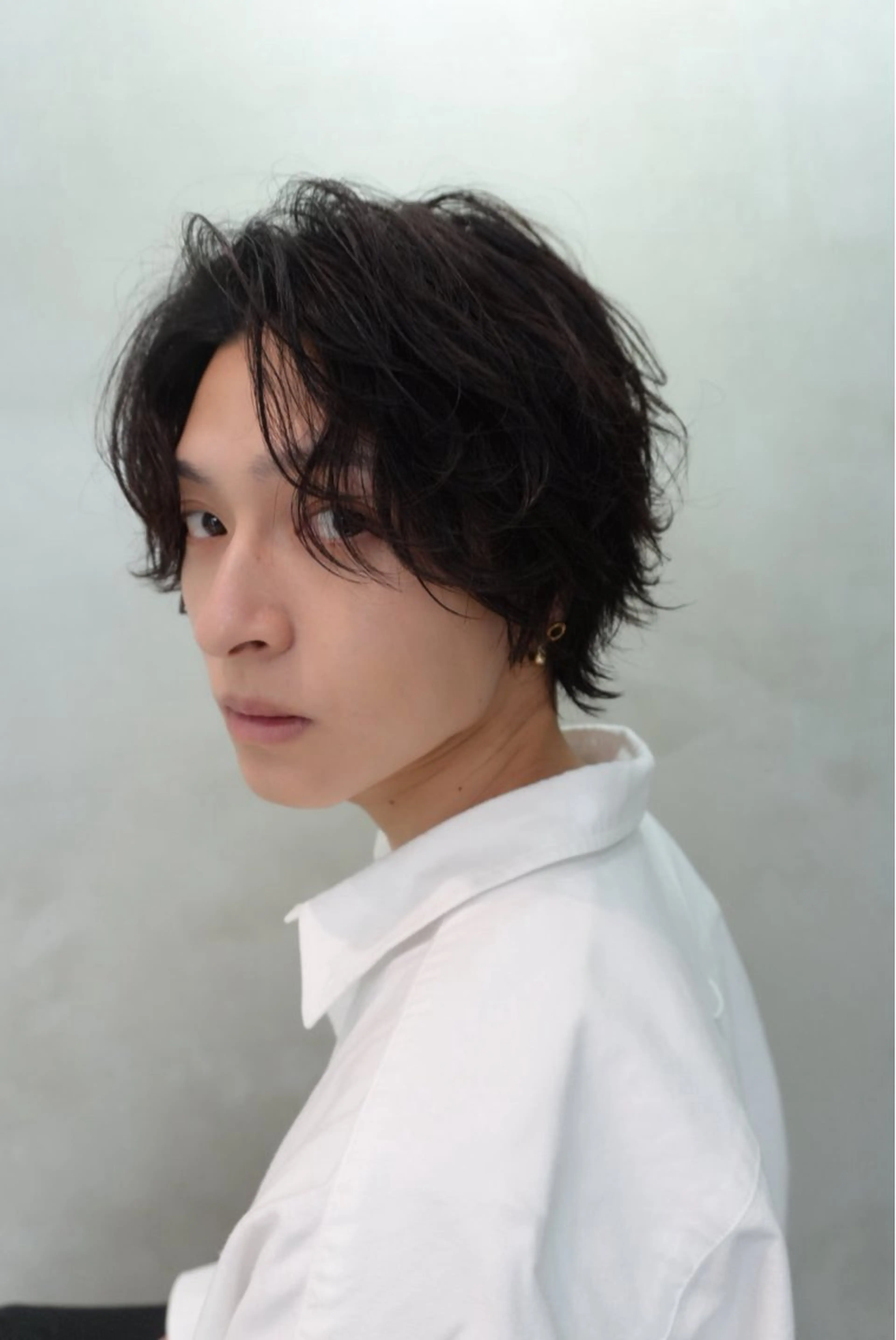 パーマ メンズ メンズパーマ パーマ/カラー ブリーチ/廣田歩のヘアスタイル