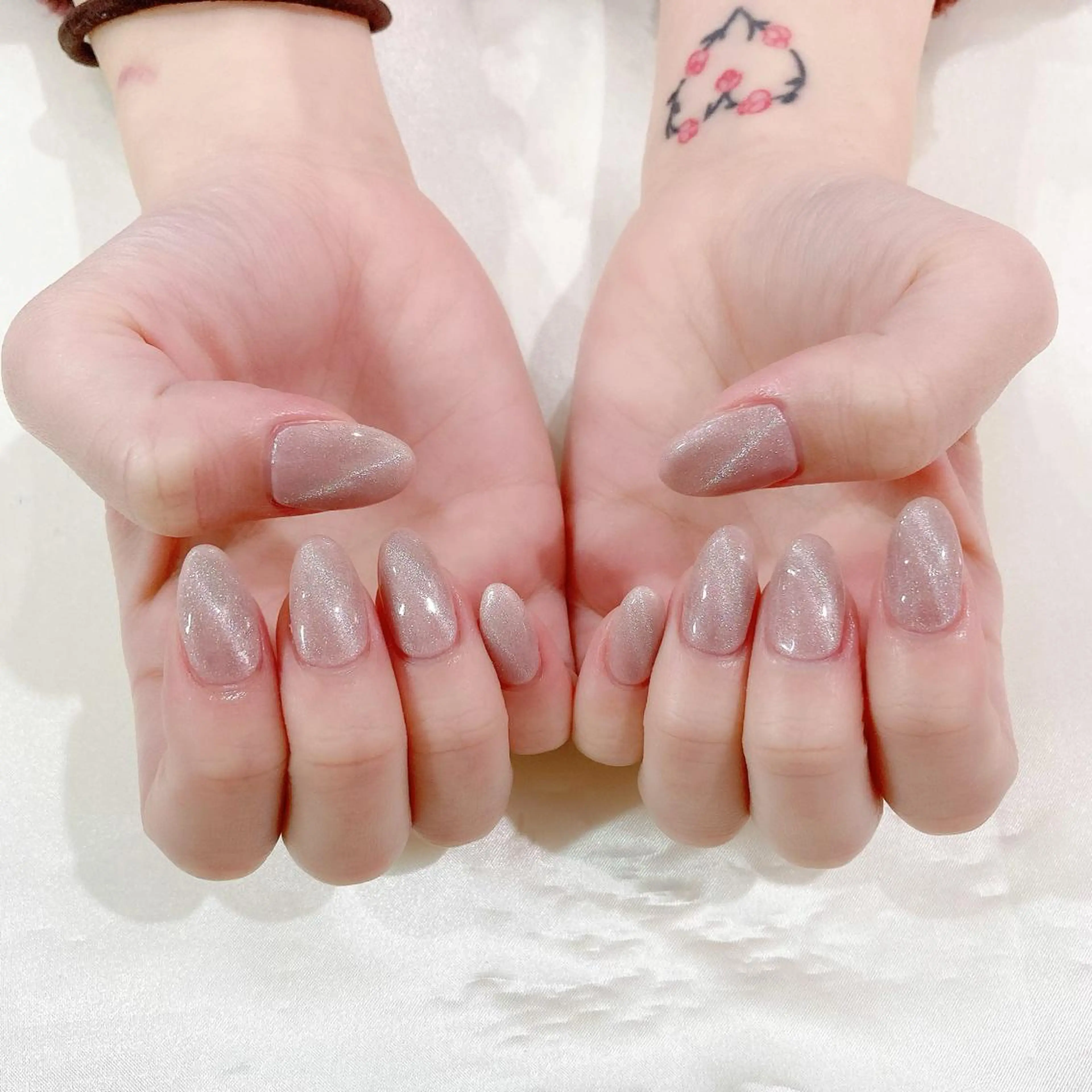 ネイル ジェルネイル マグネットネイル オフィスネイル ワンカラーネイル パラジェル ハンドネイル Nail Kのネイルデザイン