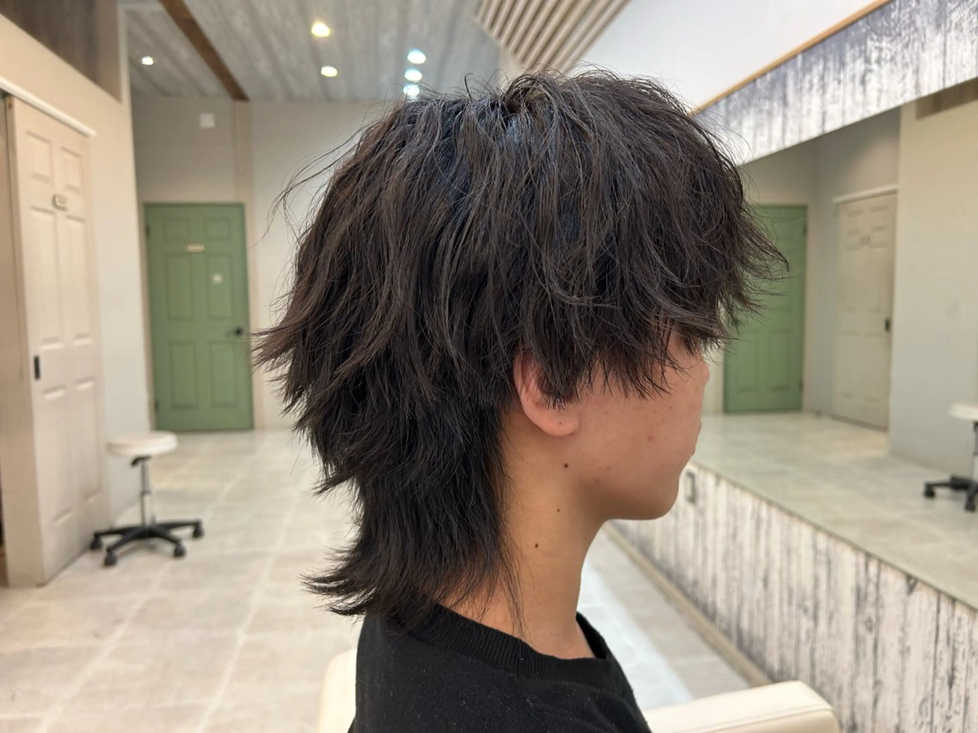 ミディアム ウルフカット りゅうせい ／カットモデル募集中のヘアスタイル