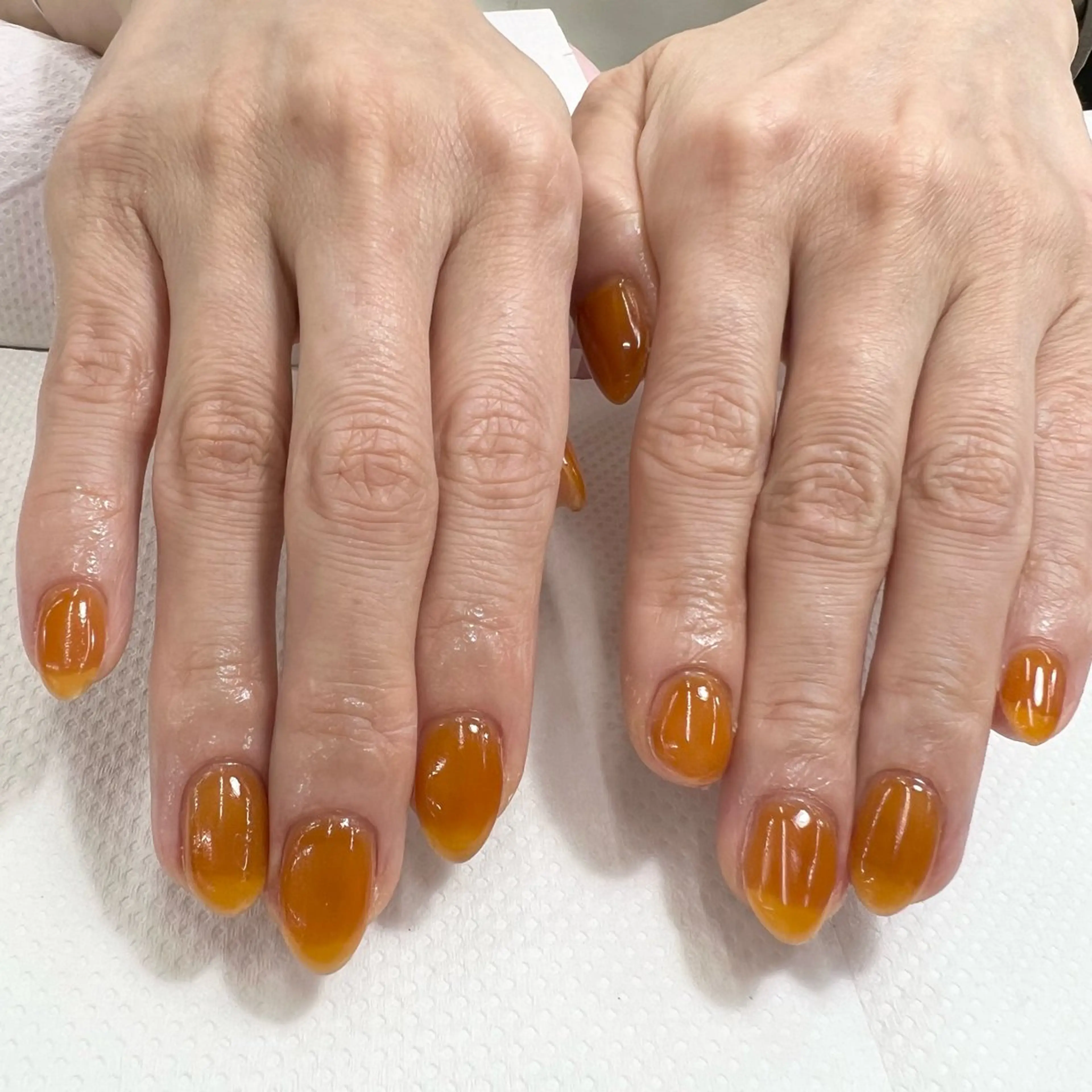 ネイル べっ甲ネイル 【MAXKELLY】 KOBIKI🐾のネイルデザイン