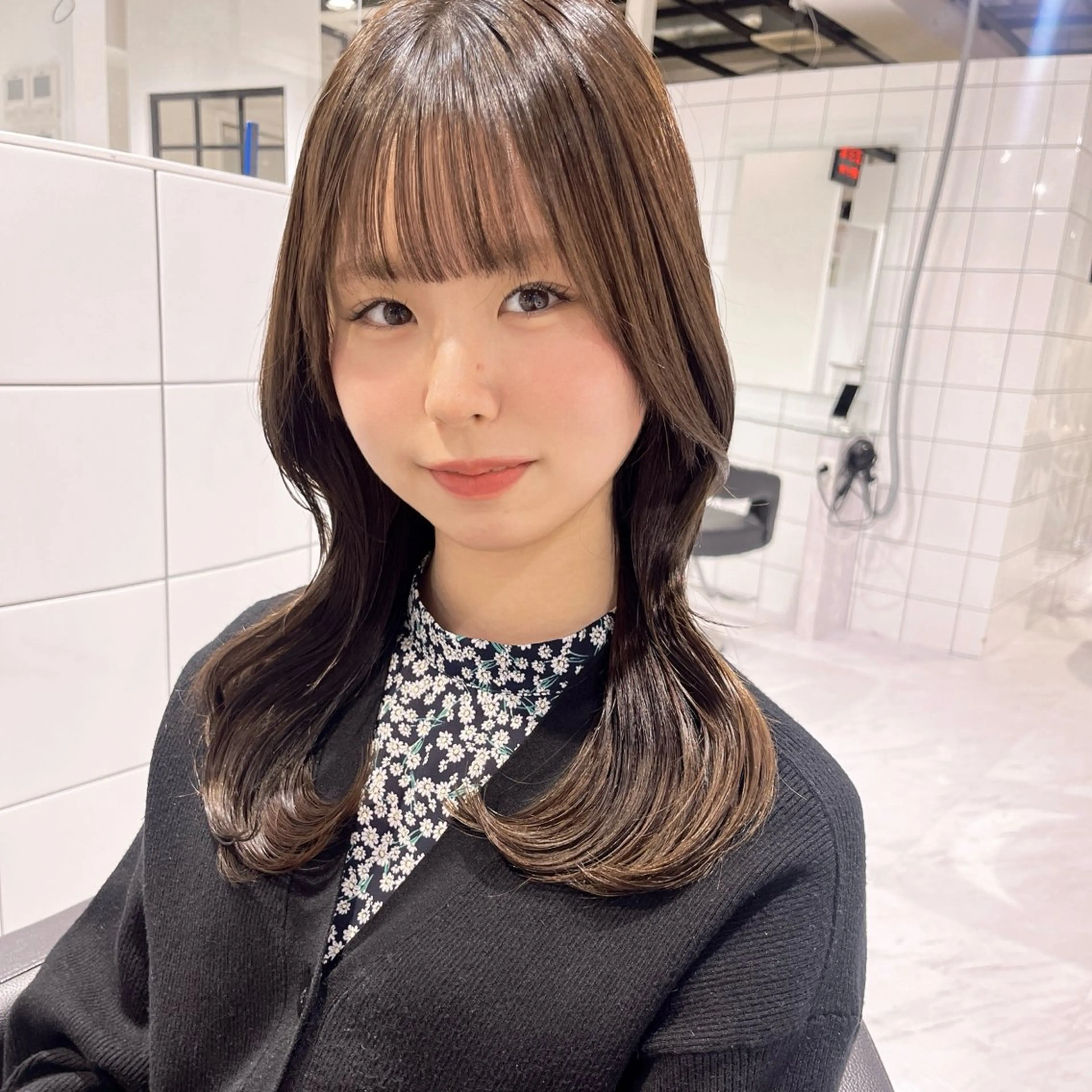 ロング カラー 🫧‪モテ髪の達人 🫧‪ハルカ💞のヘアスタイル