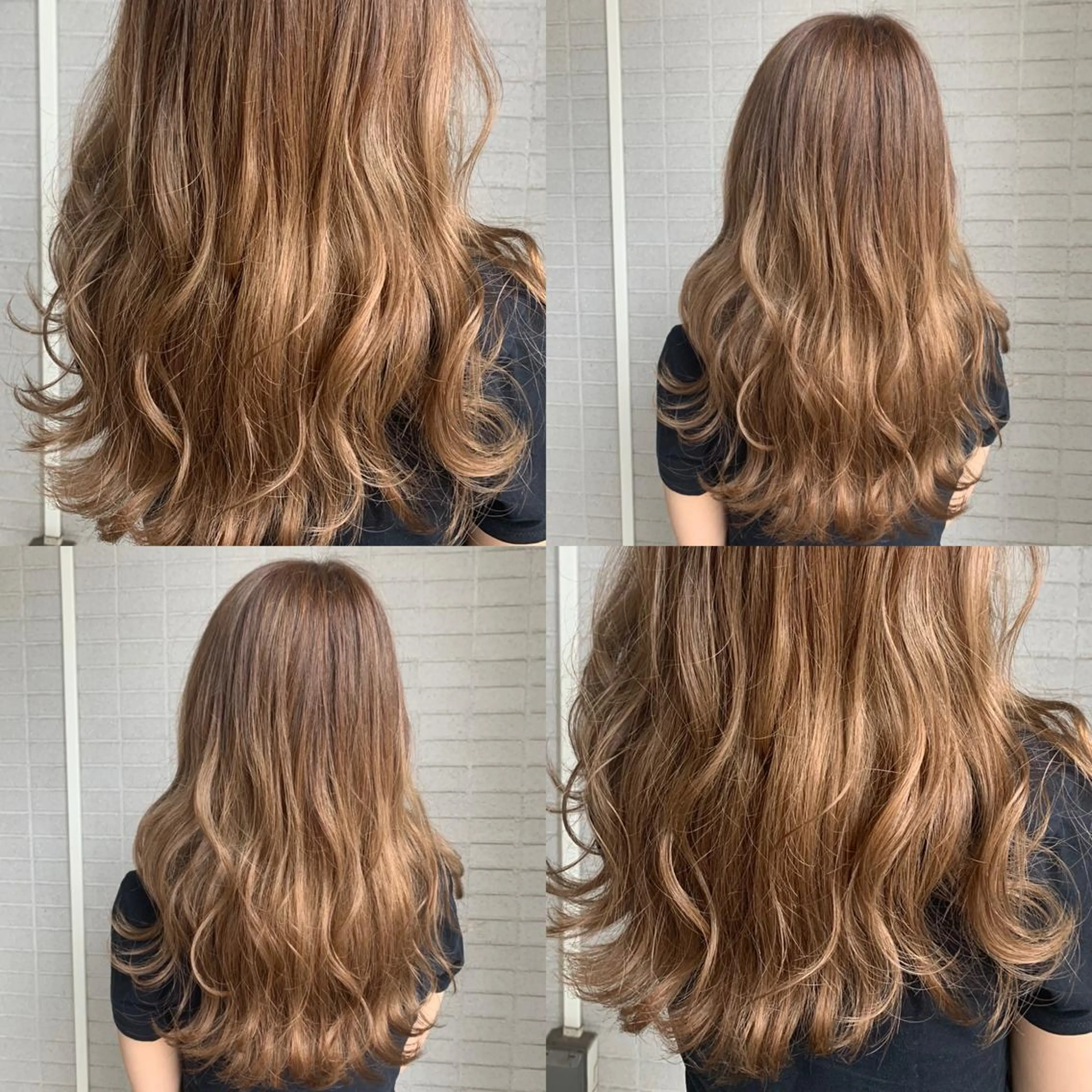 ロング カラー ヘアケア・頭皮ケア デザインカラー/中田のヘアスタイル