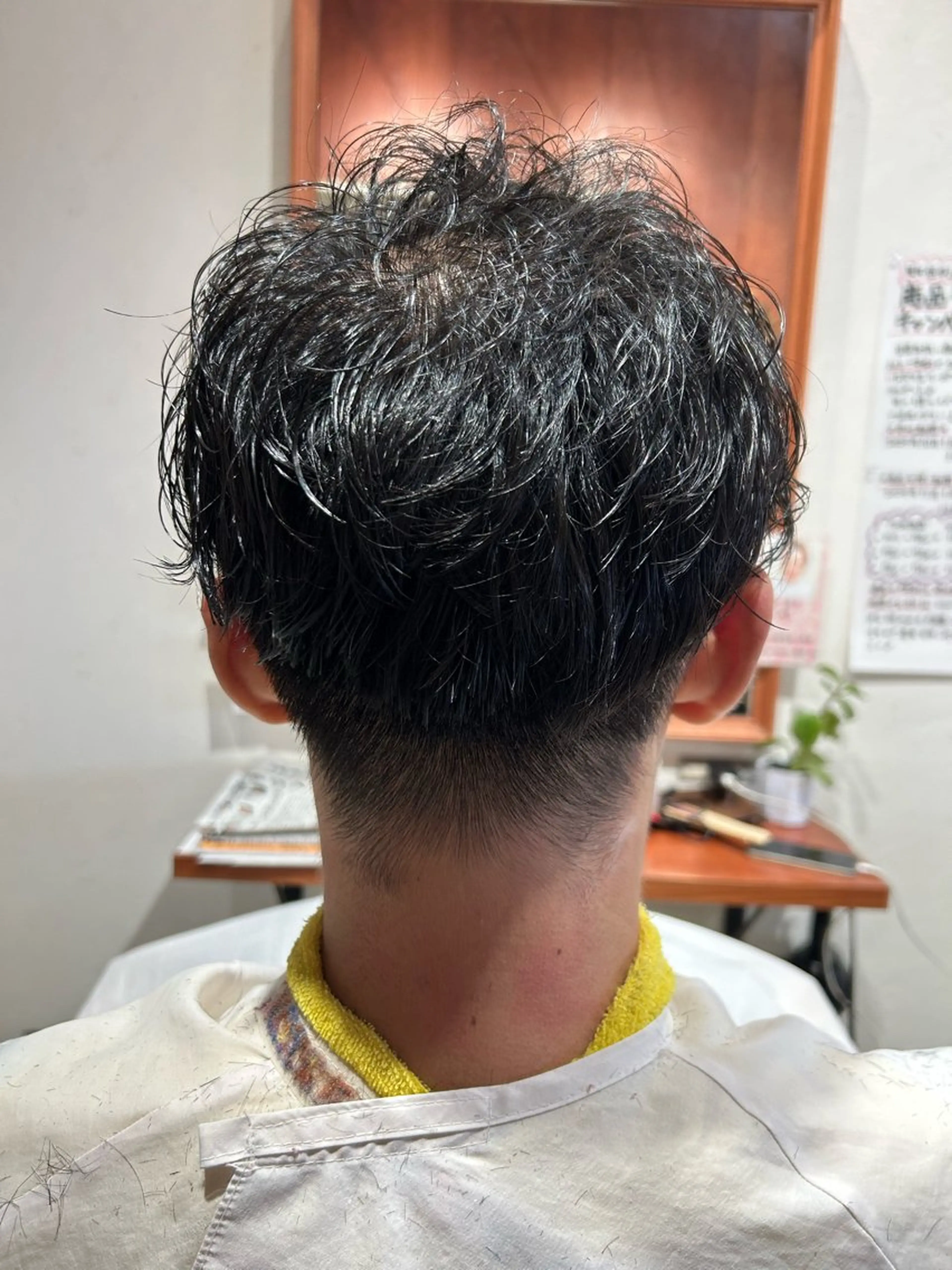 ショート ブルー所属・岩野 有紗のヘアスタイル