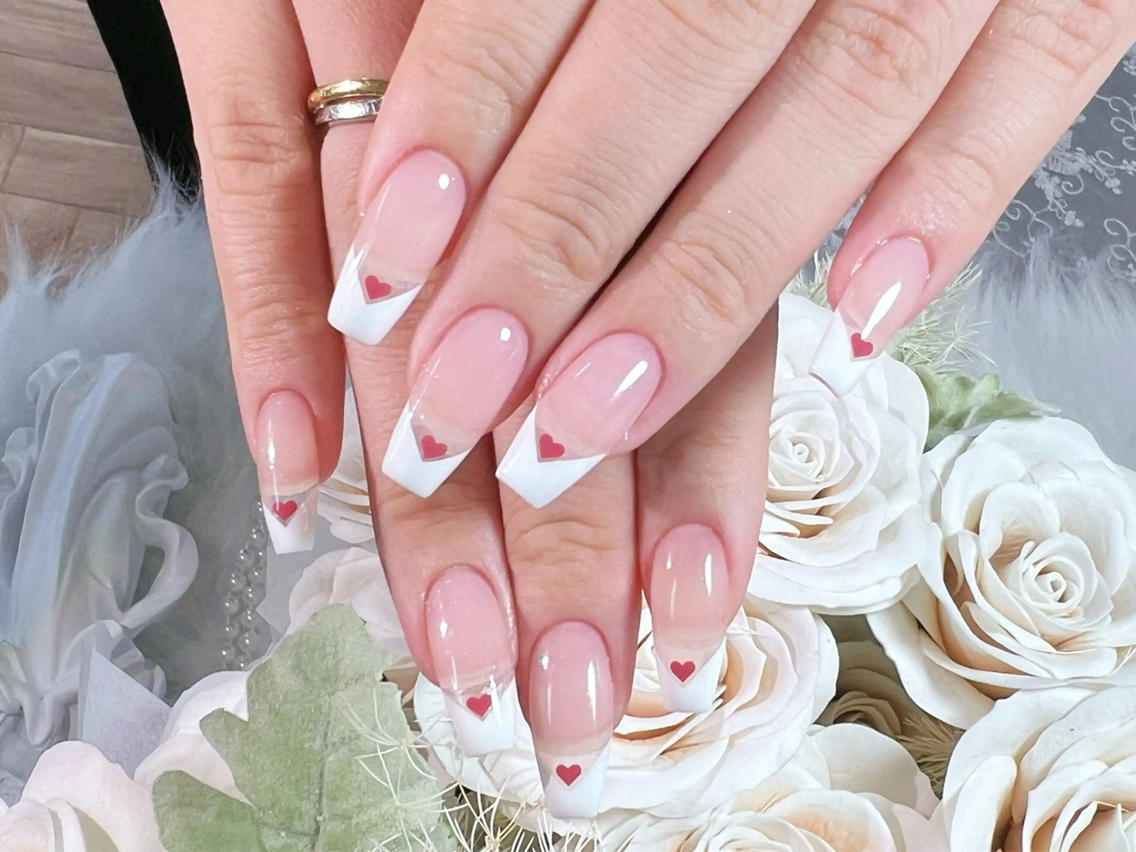 ネイル ロングネイル 持ち込み スカルプネイル ワンホンネイル ハンドネイル Painty所属・Painty nailのネイルデザイン