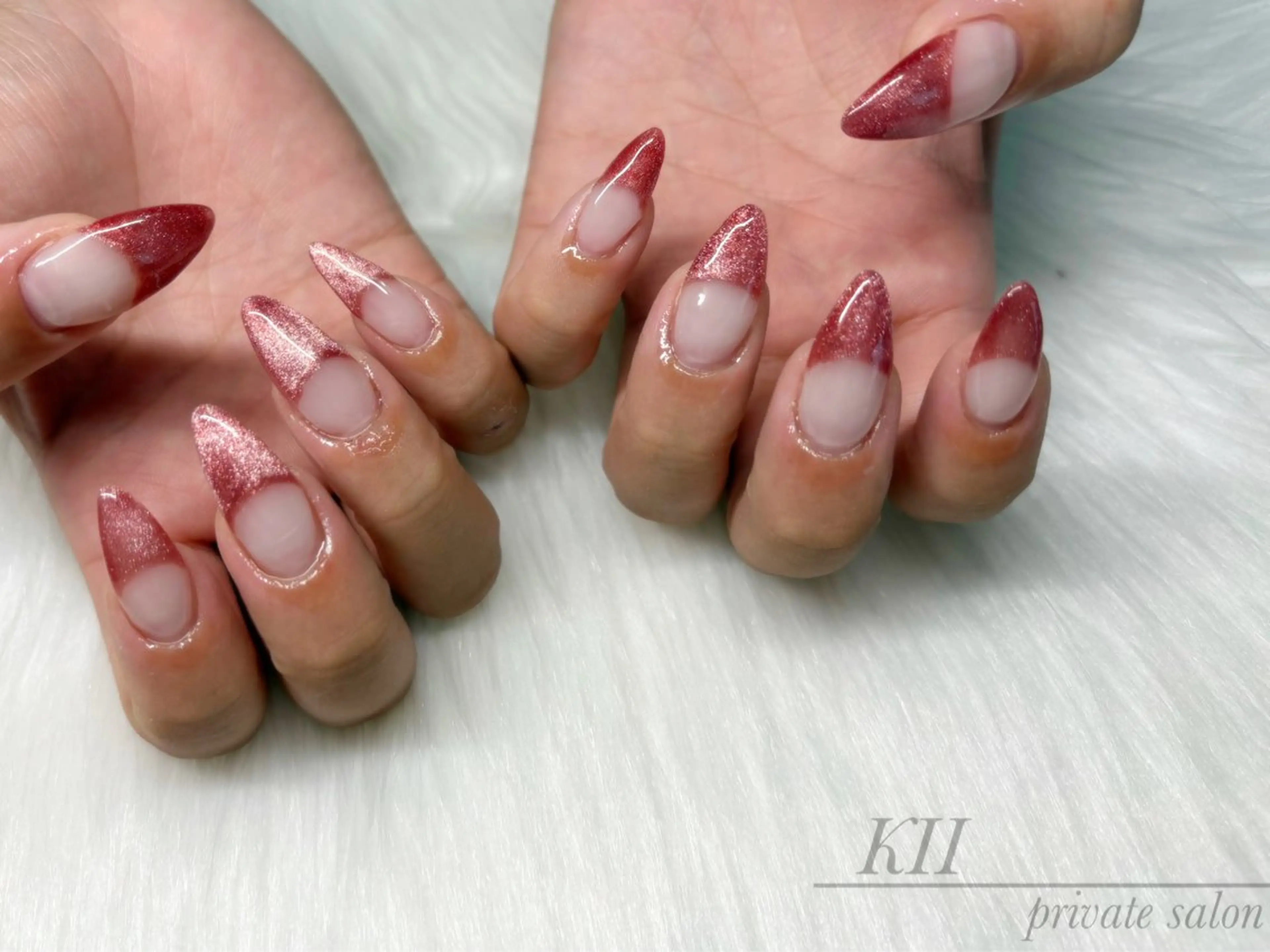 ネイル マグネットネイル 持ち込み private nail  KIIのネイルデザイン