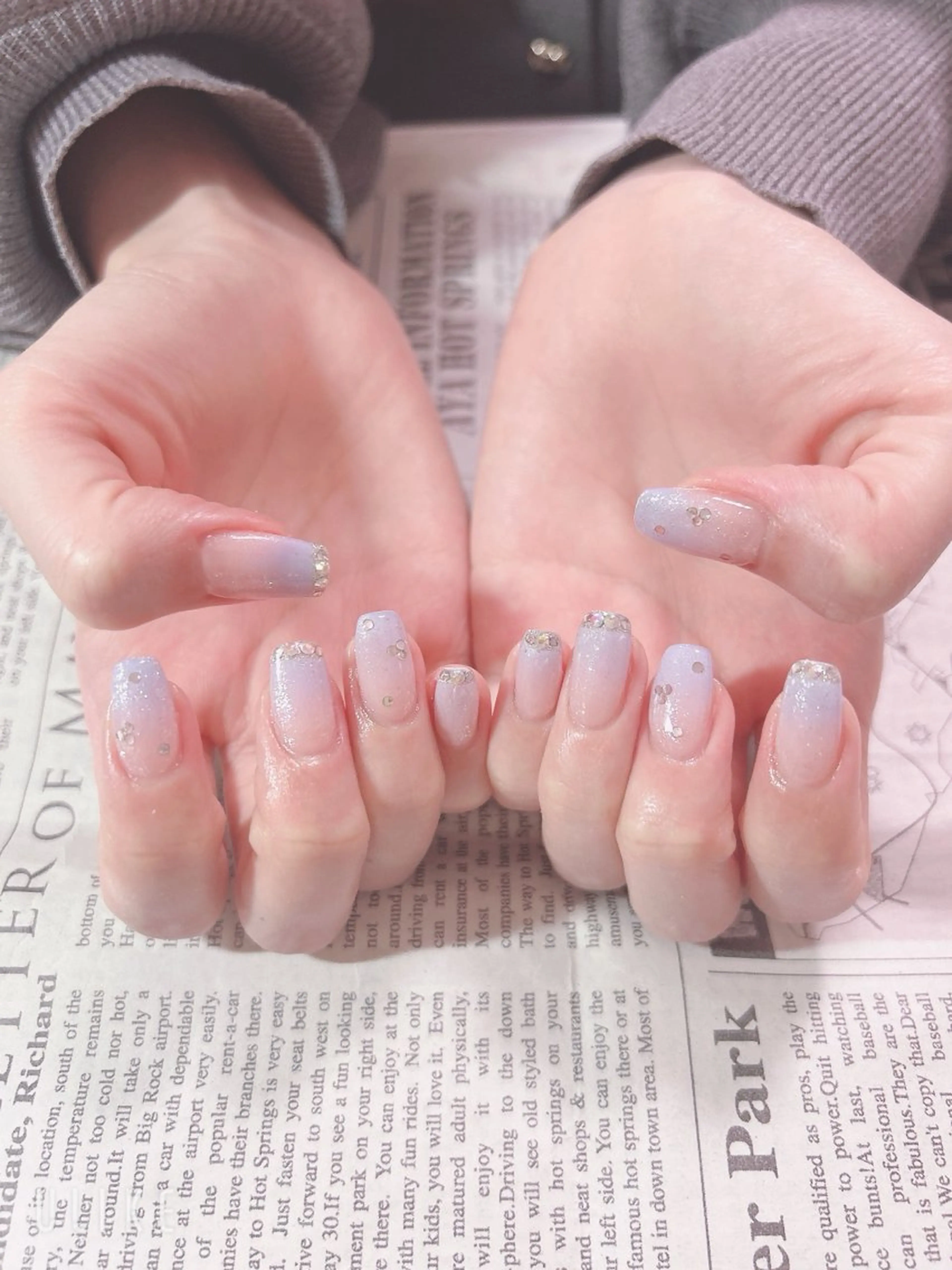 ネイル ハンドネイル ハンドケア 森山 舞のネイルデザイン