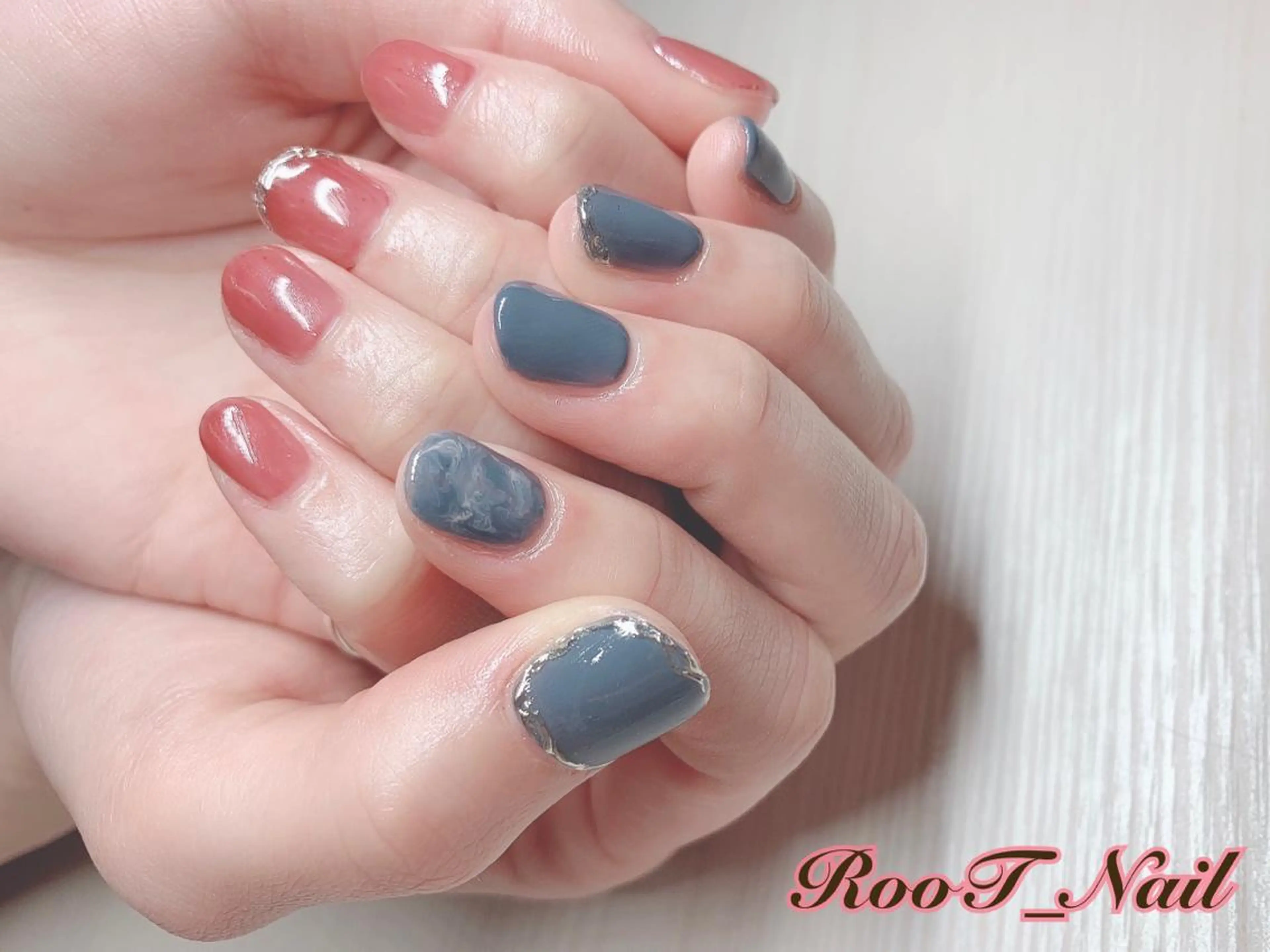 メンズ ネイル ハンドネイル RooT Nailのネイルデザイン