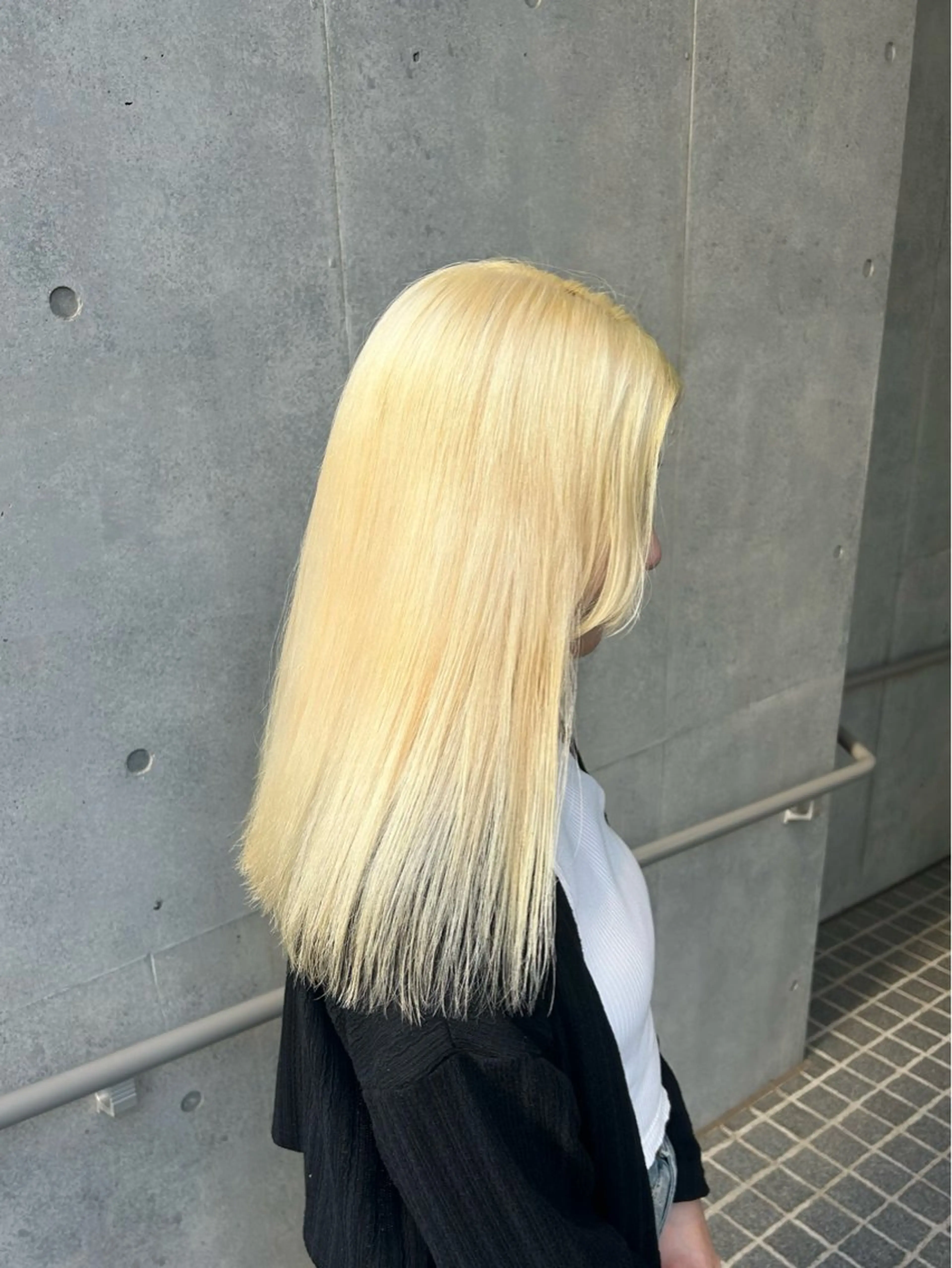 ロング カラー ヘアカラー kira🥀メンズ 縮毛矯正/ハイトーンのヘアスタイル