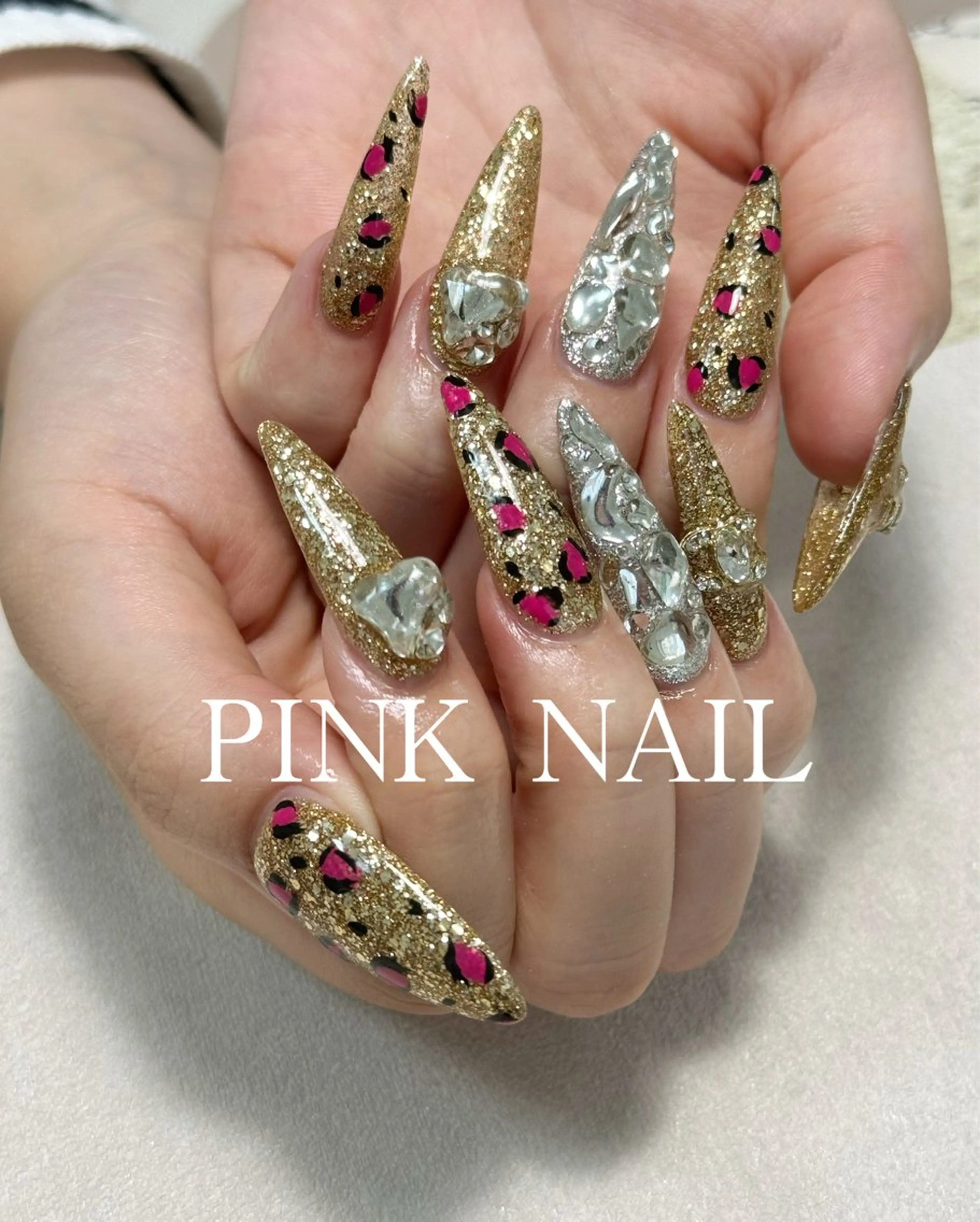 ネイル pink nailのネイルデザイン