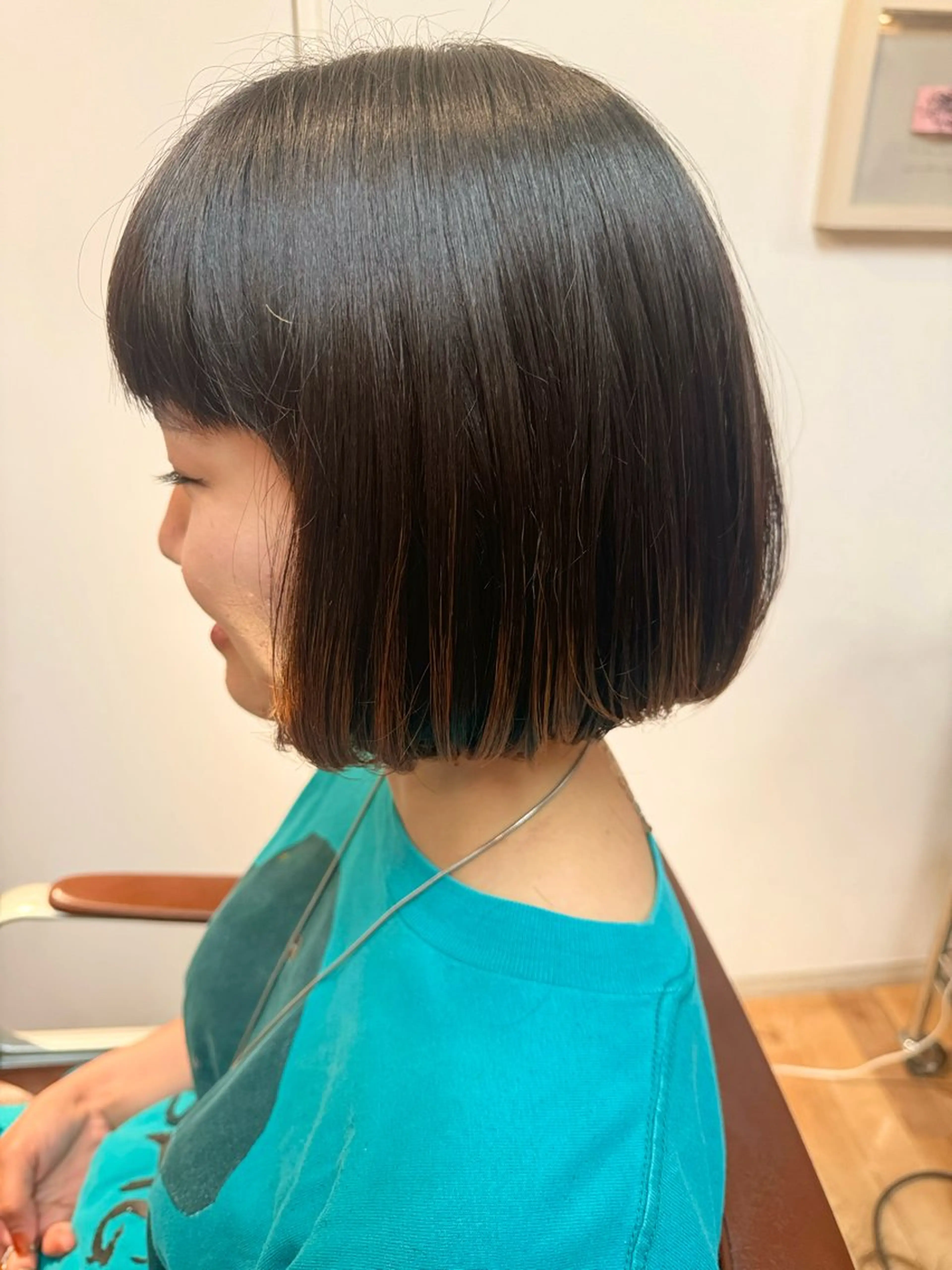 ミディアム カラー L'arte所属・松並 直のヘアスタイル