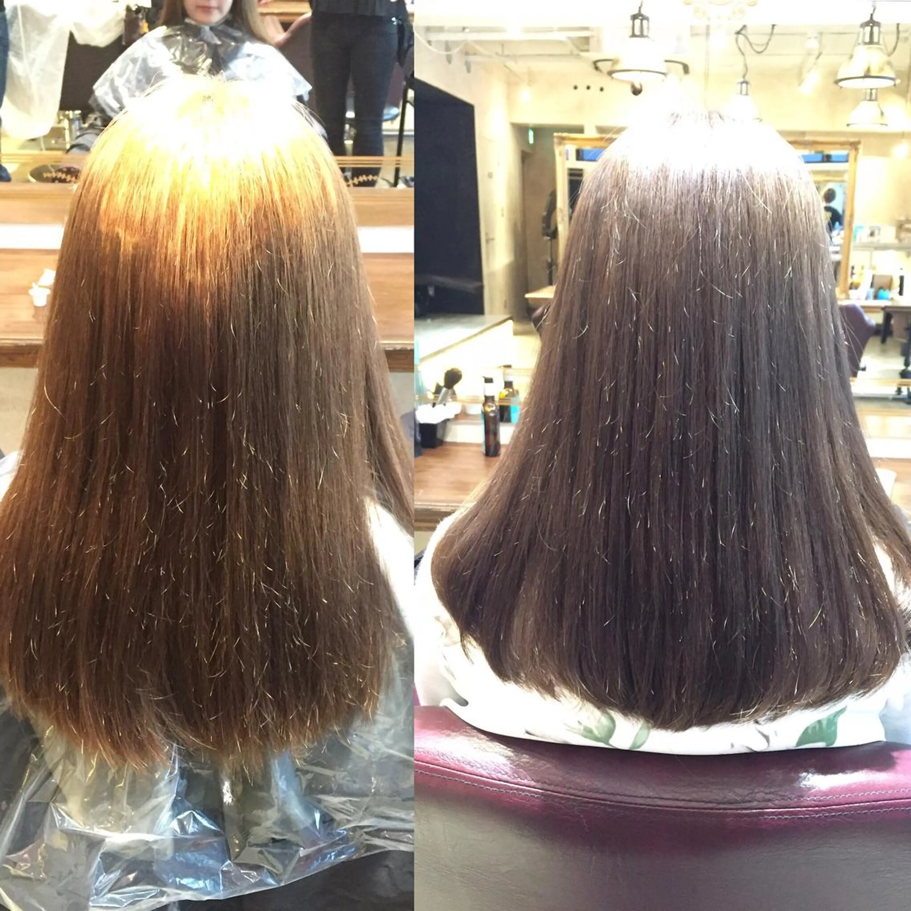 セミロング カラー ブリーチ Salon de MiLK所属・露木 啓介のヘアスタイル