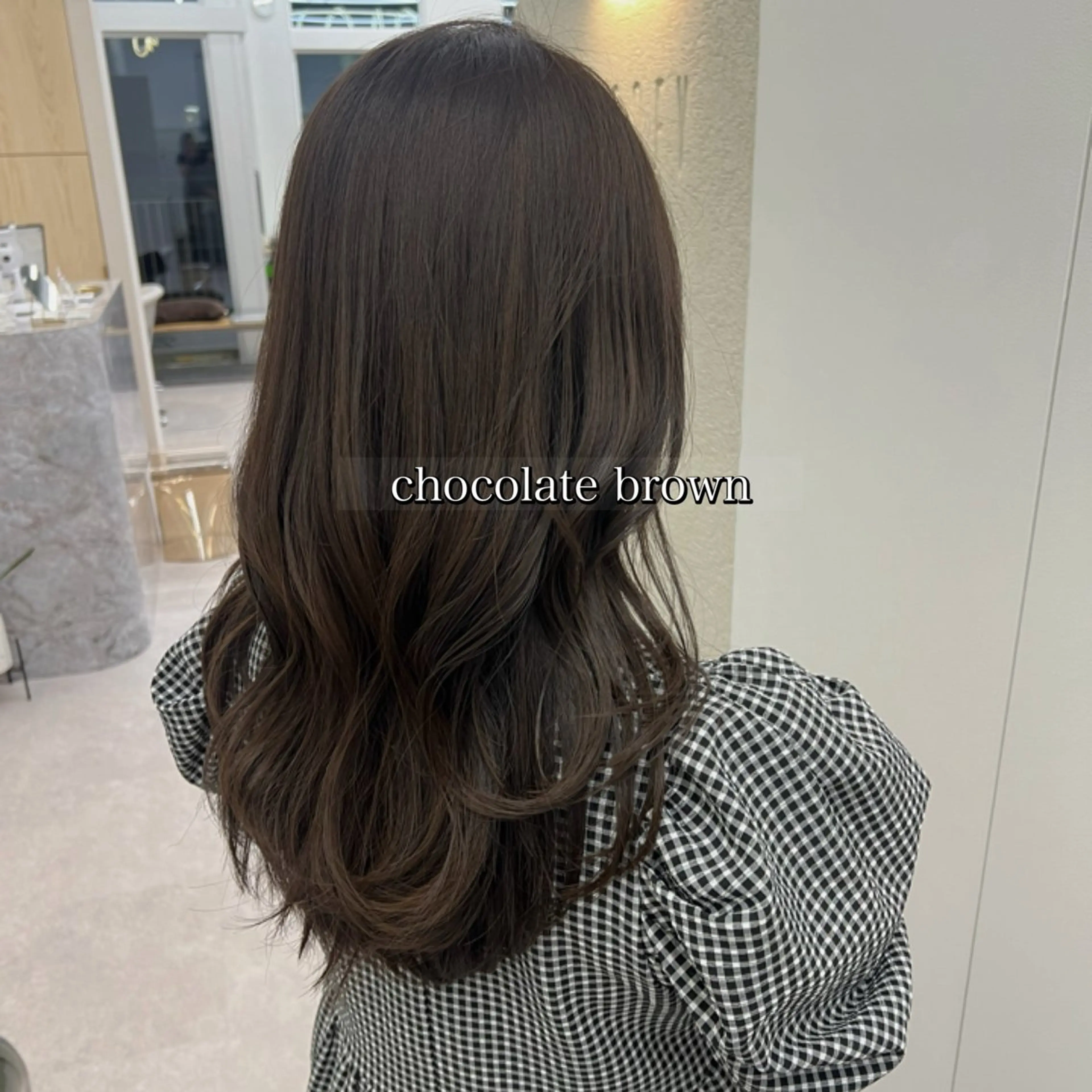 セミロング カラー 美髪矯正/髪質改善/ 艶髪🤍伊藤梨紗のヘアスタイル