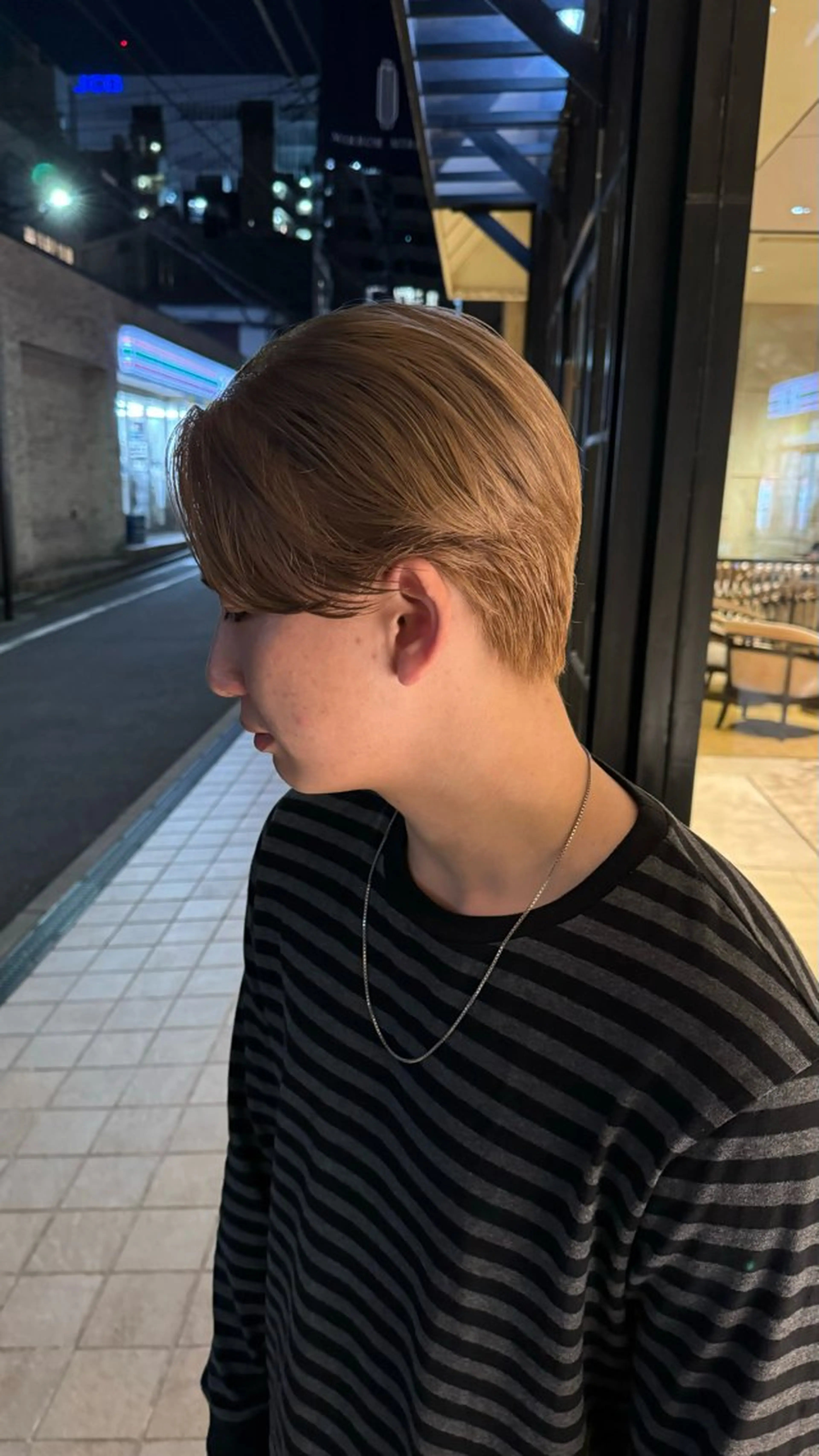 ショート メンズ センターパート MAKE'S所属・石坂 暢大のヘアスタイル