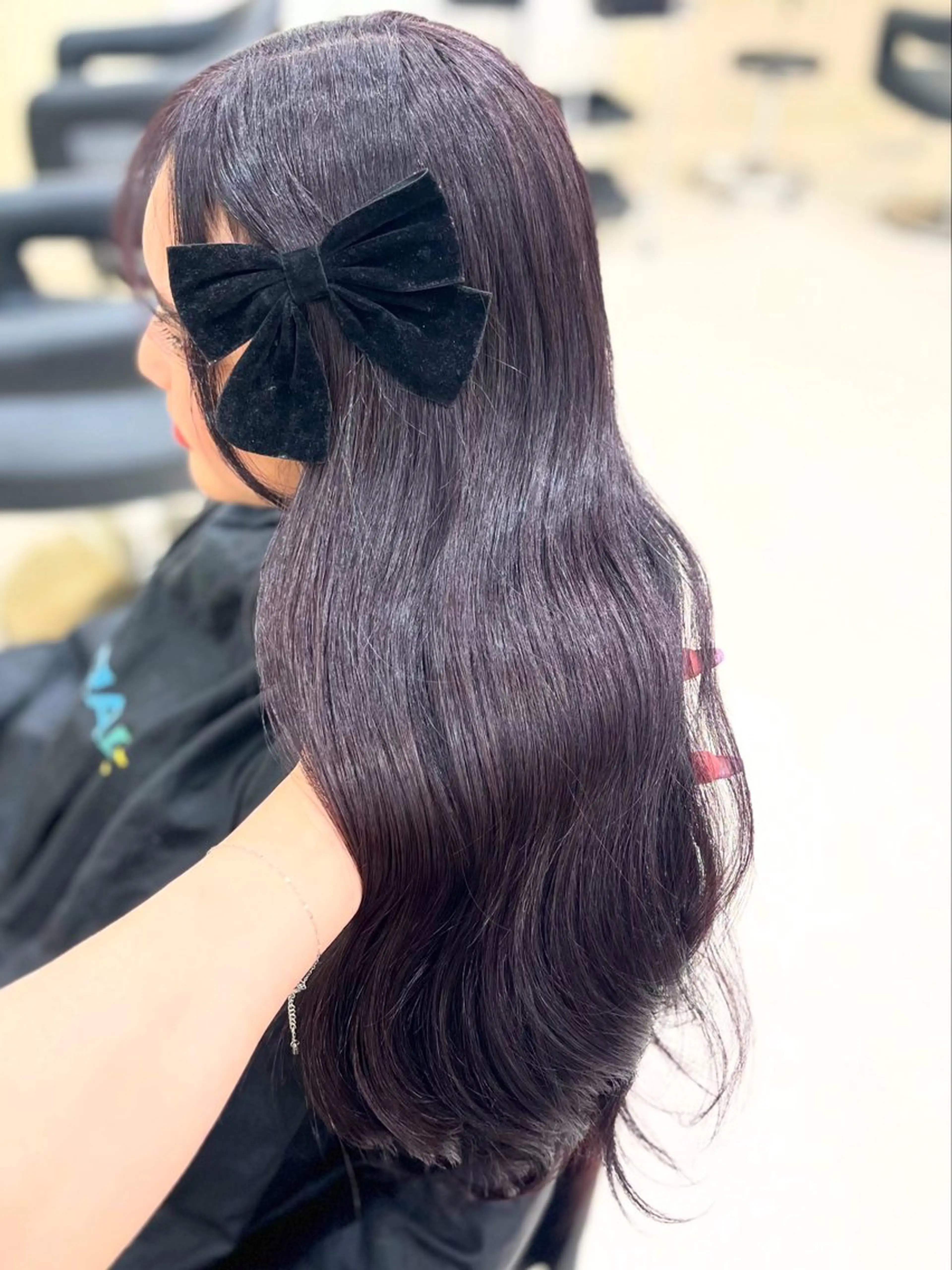 カラー ヘアカラー トリートメント ベージュ・ラベンダー カラー🎀りりのヘアスタイル