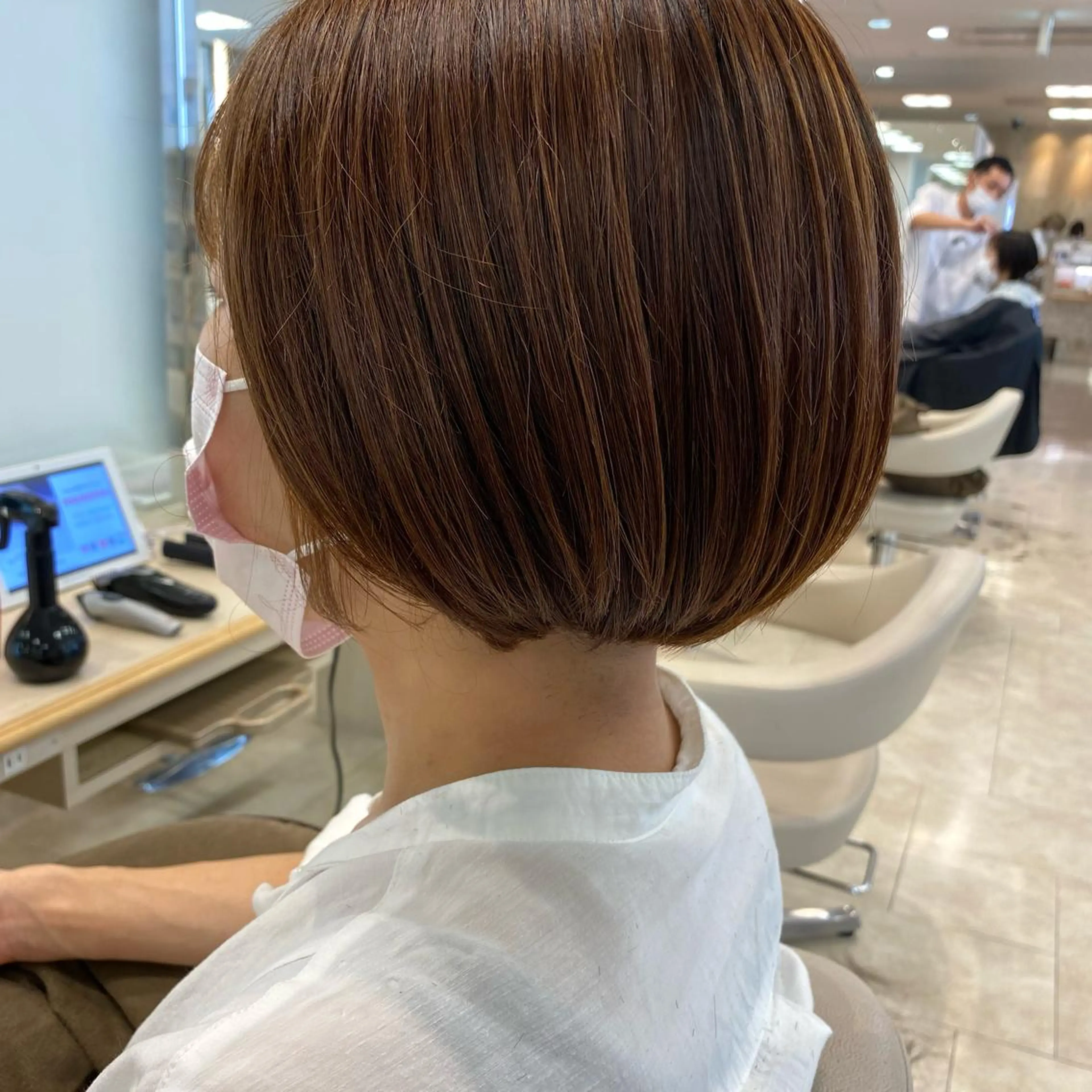 ショート 個性派/ブリーチ ＊ほのかのヘアスタイル