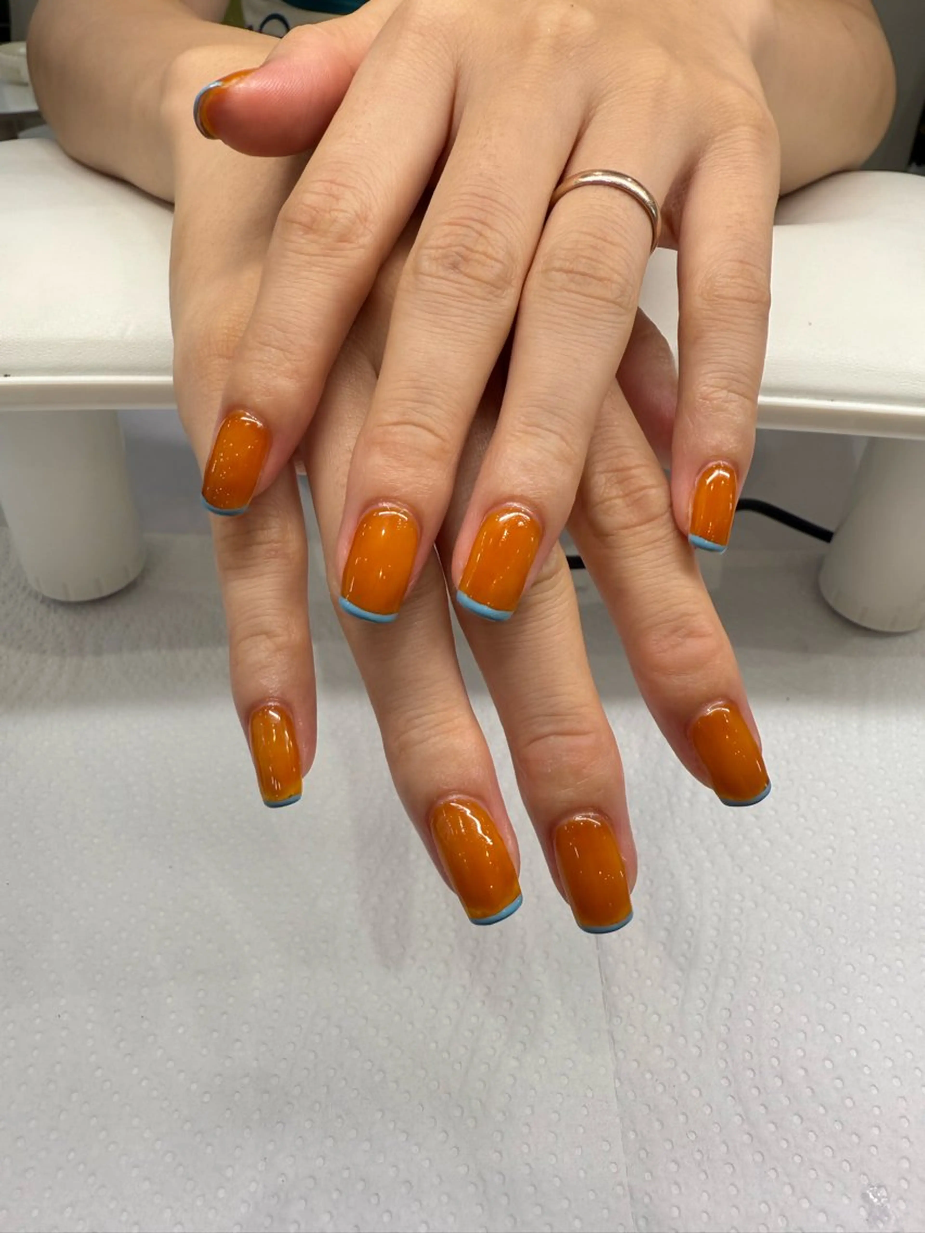 ネイル フレンチネイル nail salon  -Jelly fish-所属・jelly fish / ゆいのネイルデザイン