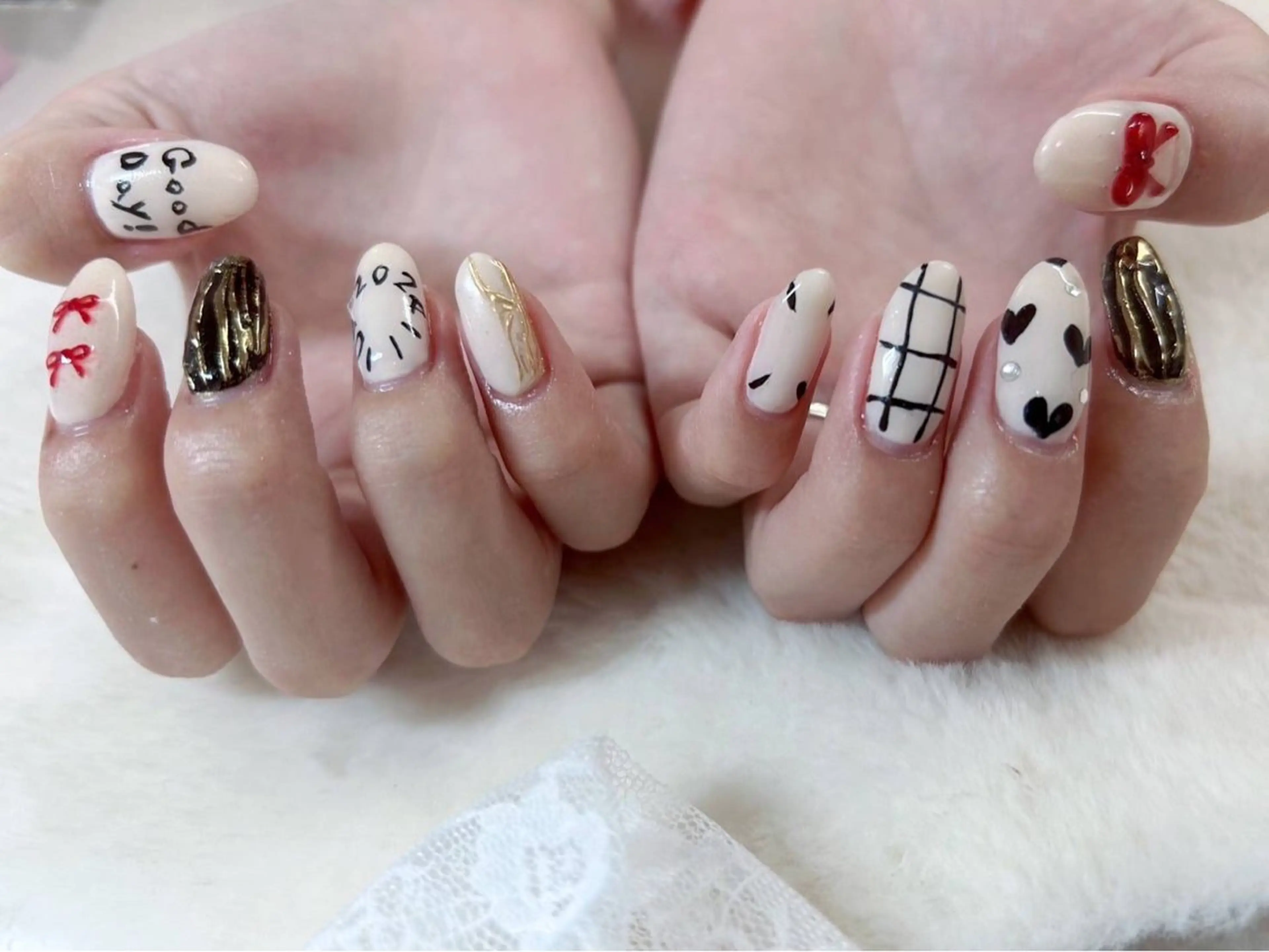 ネイル アートネイル カジュアル 持ち込み Epokku ネイルサロンのネイルデザイン