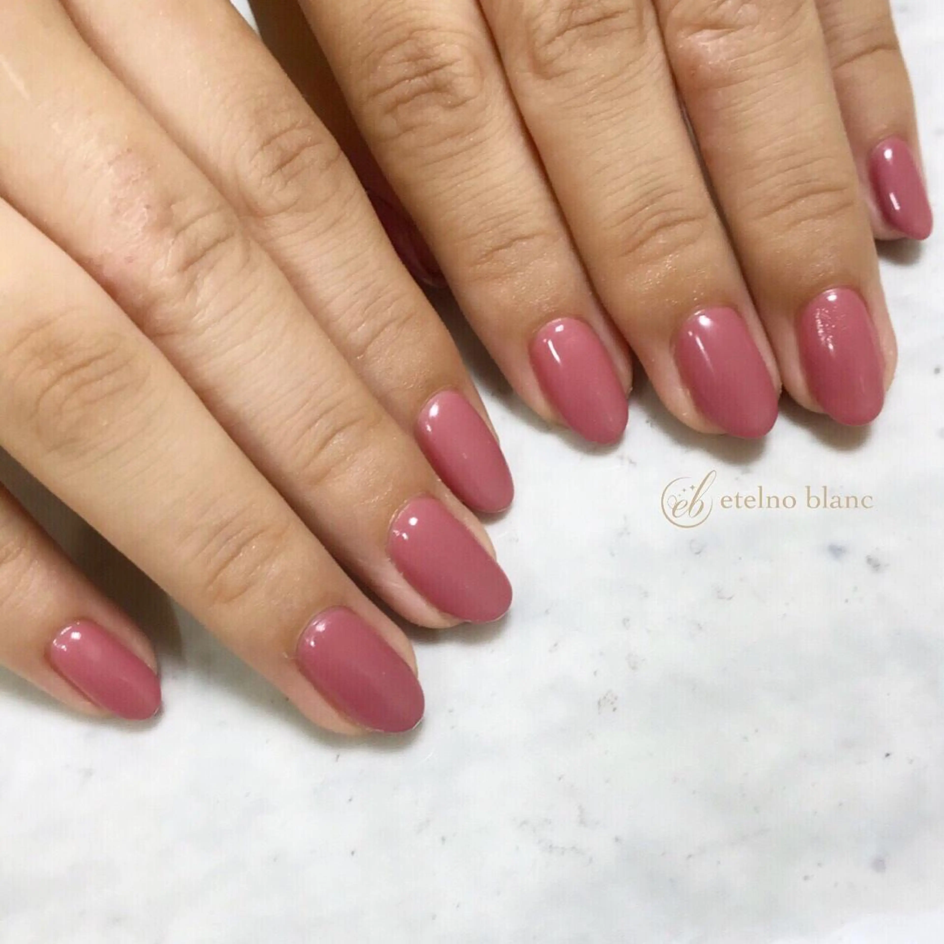 ネイル ハンドネイル etelno blanc中目黒のネイルデザイン