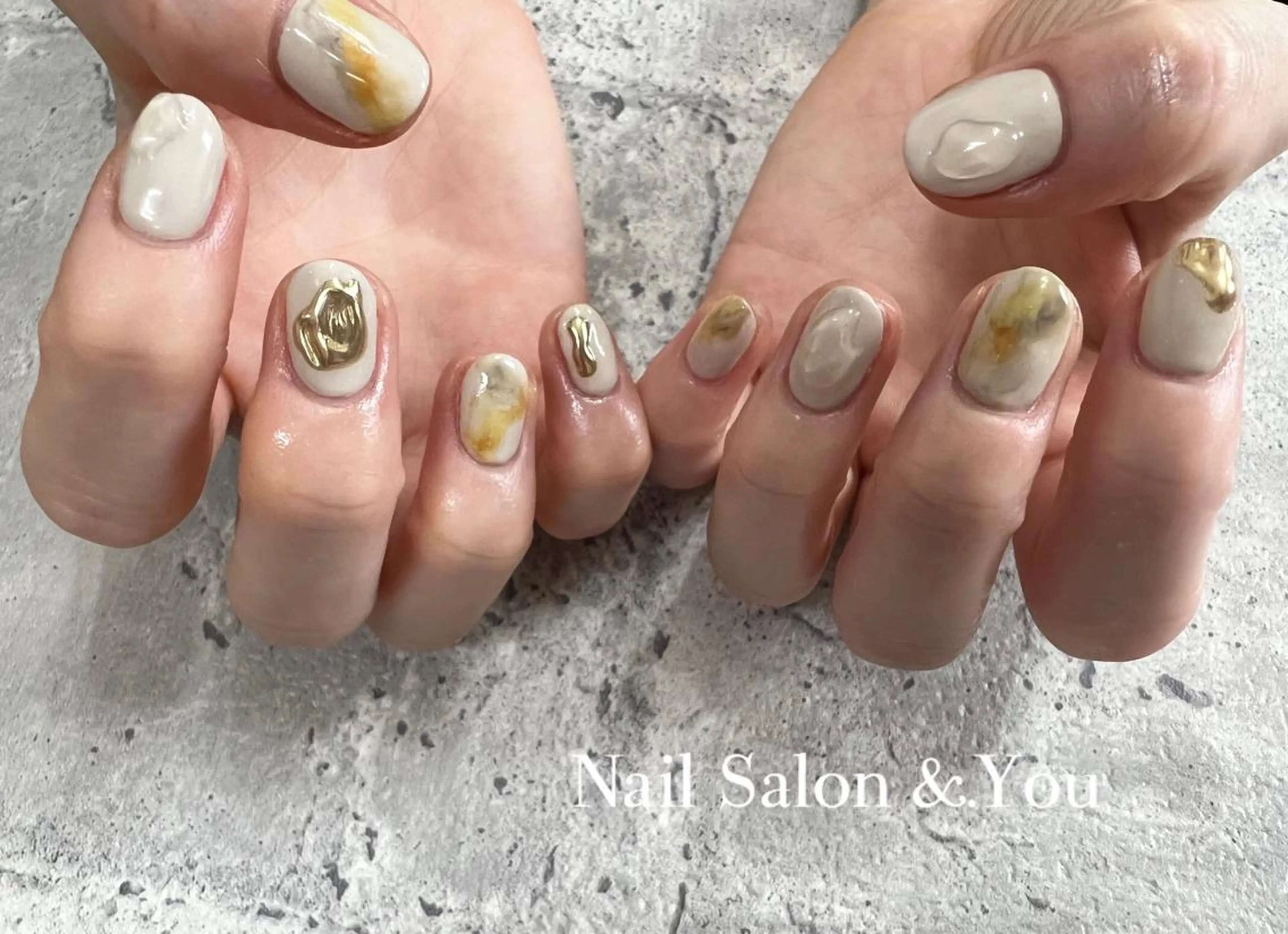 ネイル ハンドネイル Nail Salon &.Youのネイルデザイン