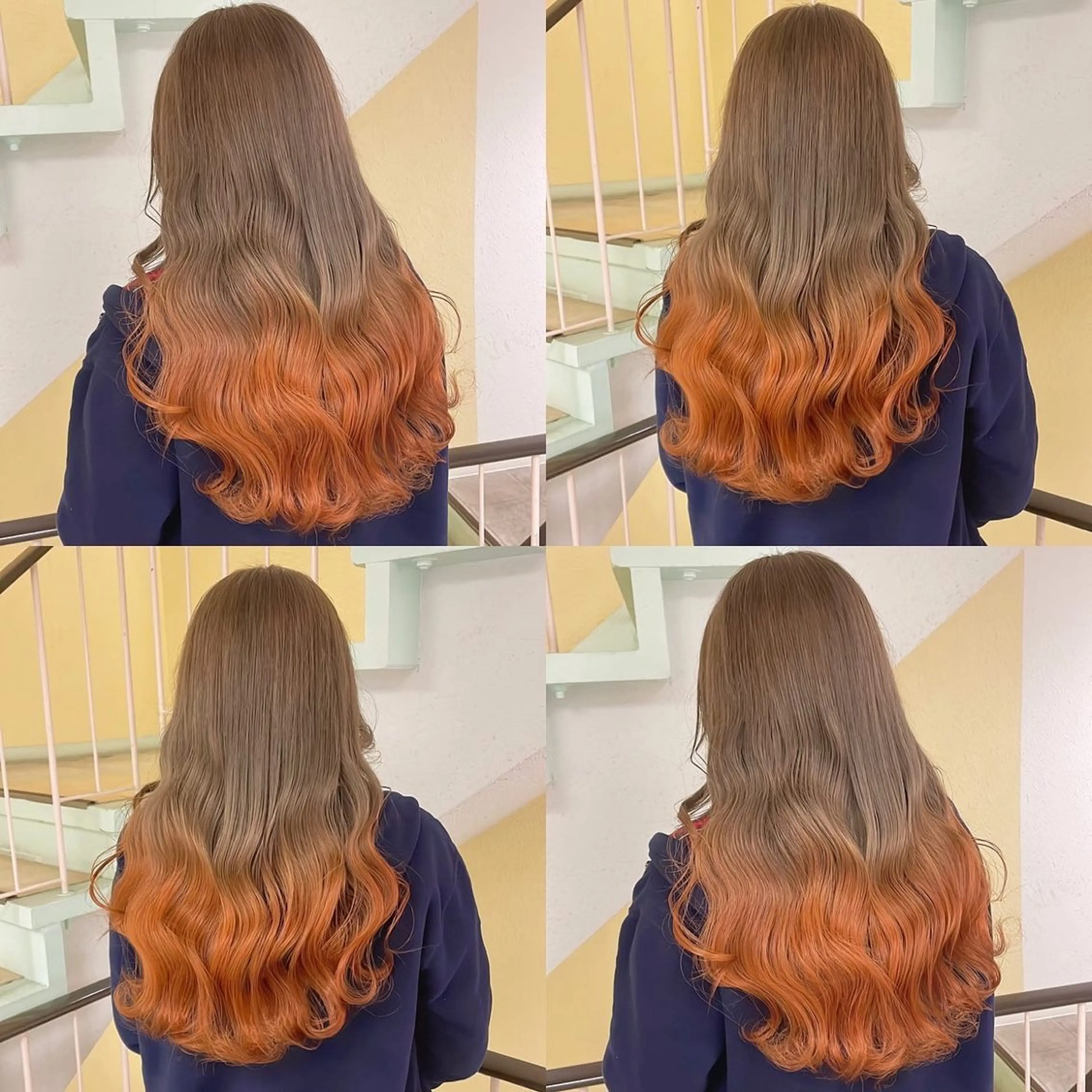 カラー ヘアカラー トリートメント 渋谷:インナーカラー ／🍒エリカ🍒のヘアスタイル