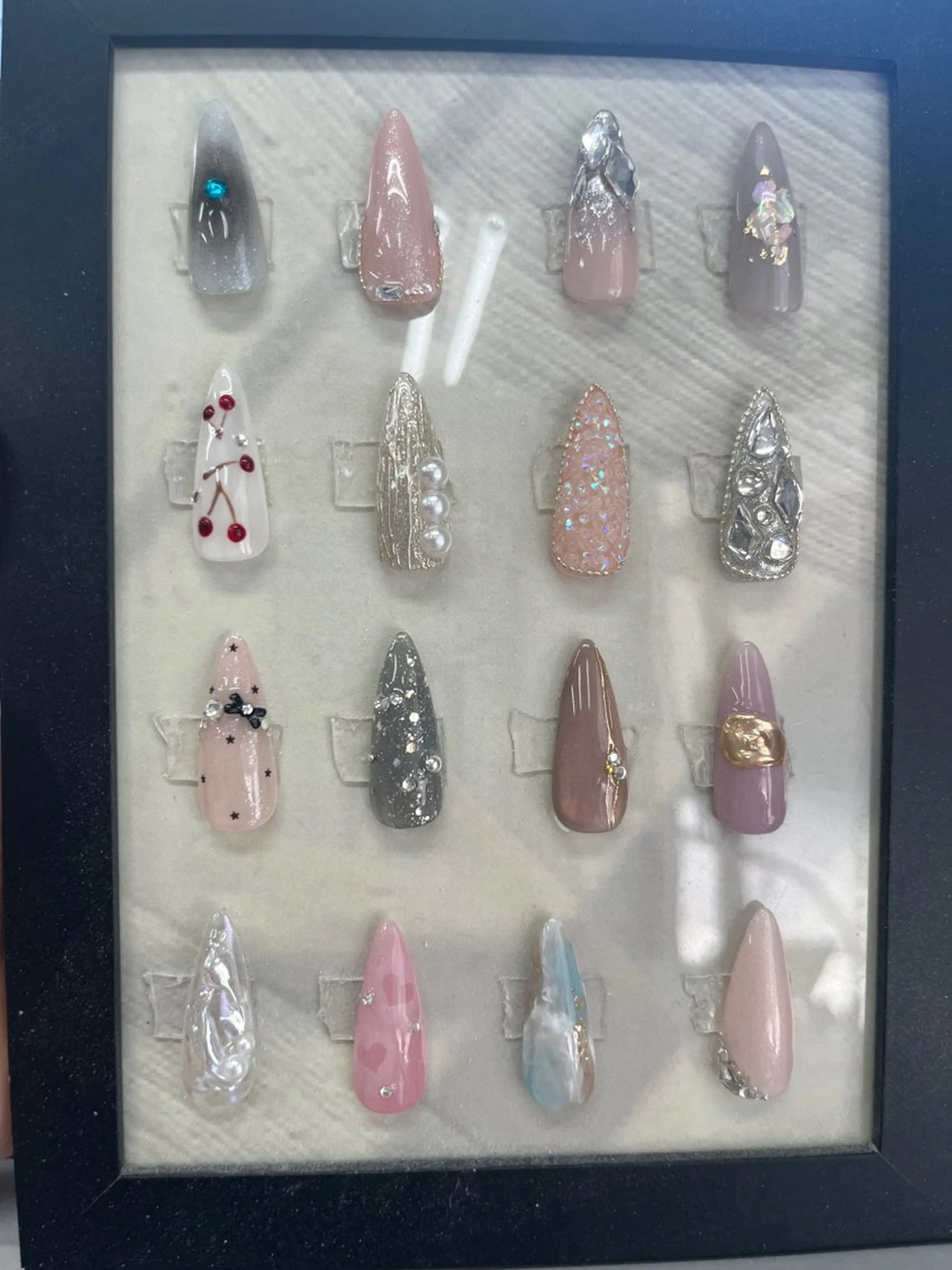 🌟オフなし🌟スカルプワンポイント️🩵の写真