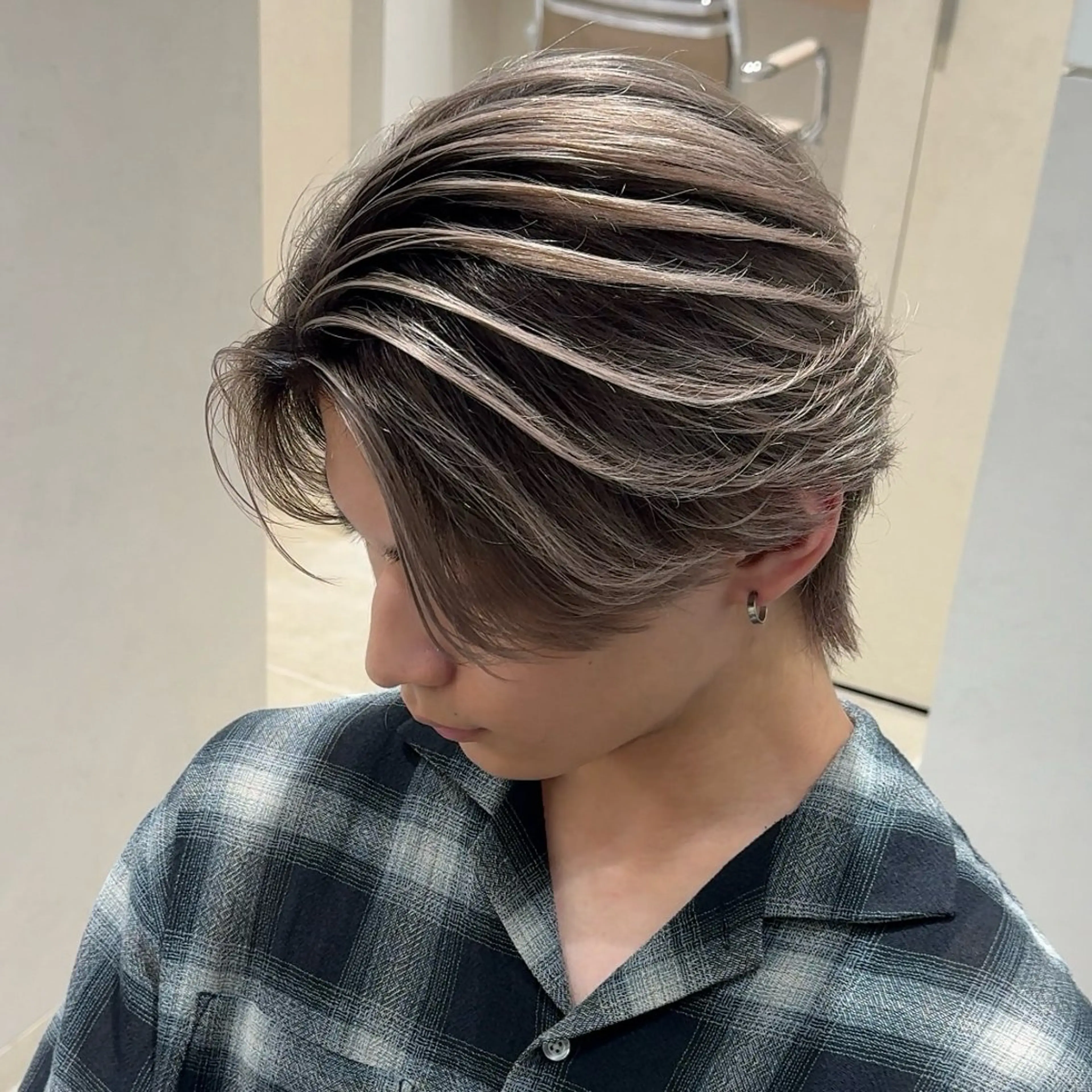 カラー メンズ メンズバレイヤージュ バレイヤージュ カット ヘアカラー メンズカラー指名率 1位🌈koikeのヘアスタイル