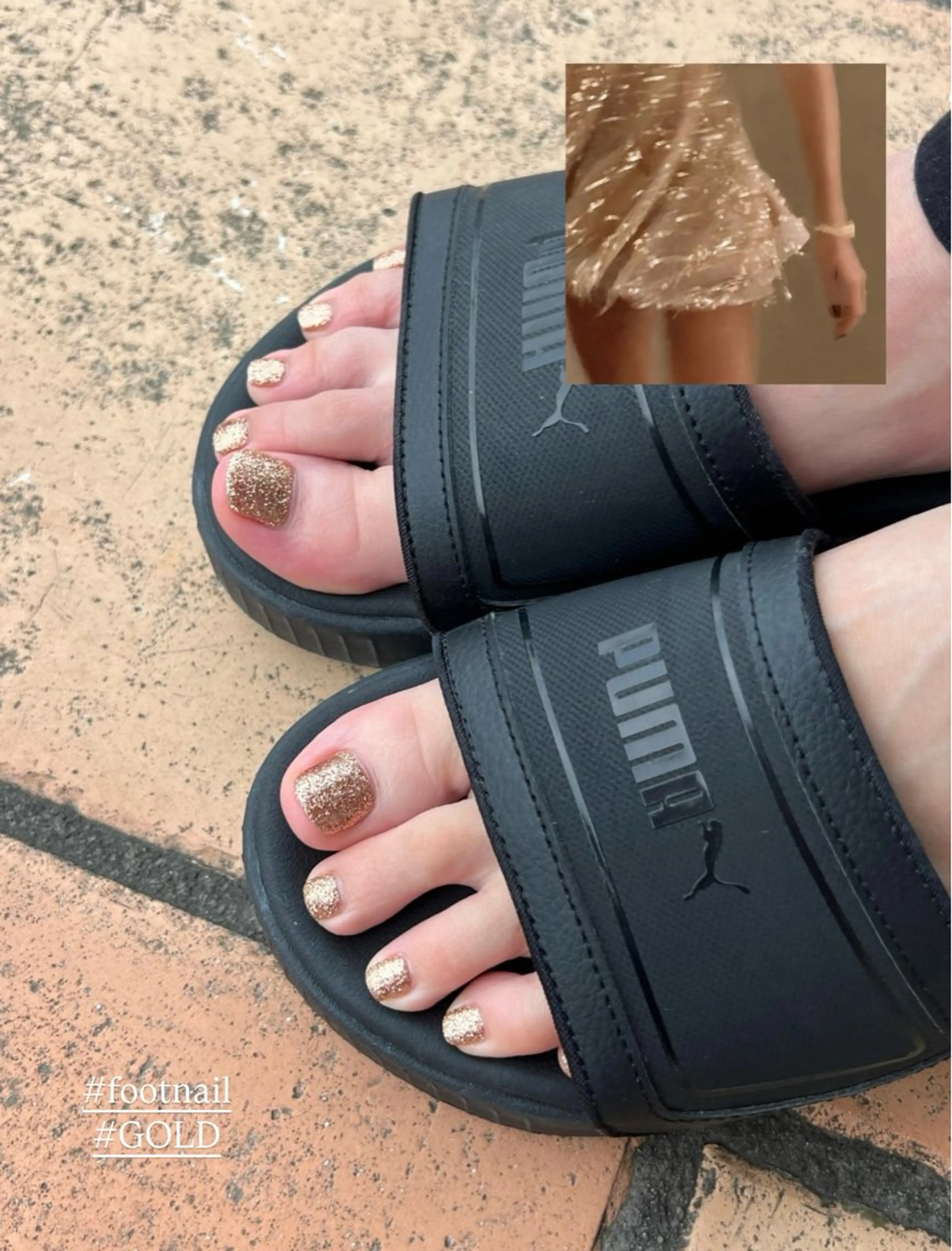 ネイル フットネイル フットネイル fleur nail 𝐌anamiのネイルデザイン