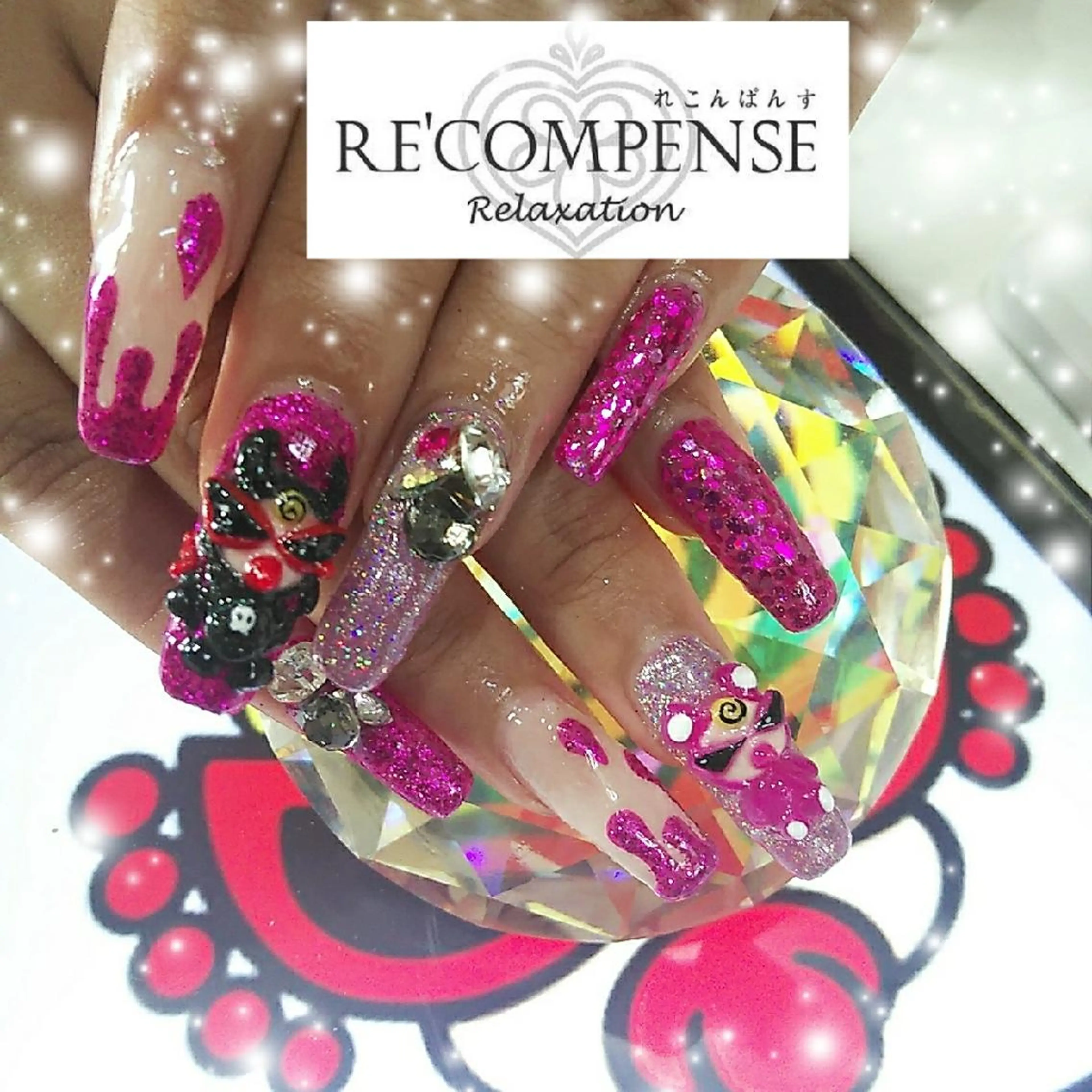 ネイル ハンドネイル RE'COMPENSE所属・れこん ぱんすのマツエク・マツパデザイン