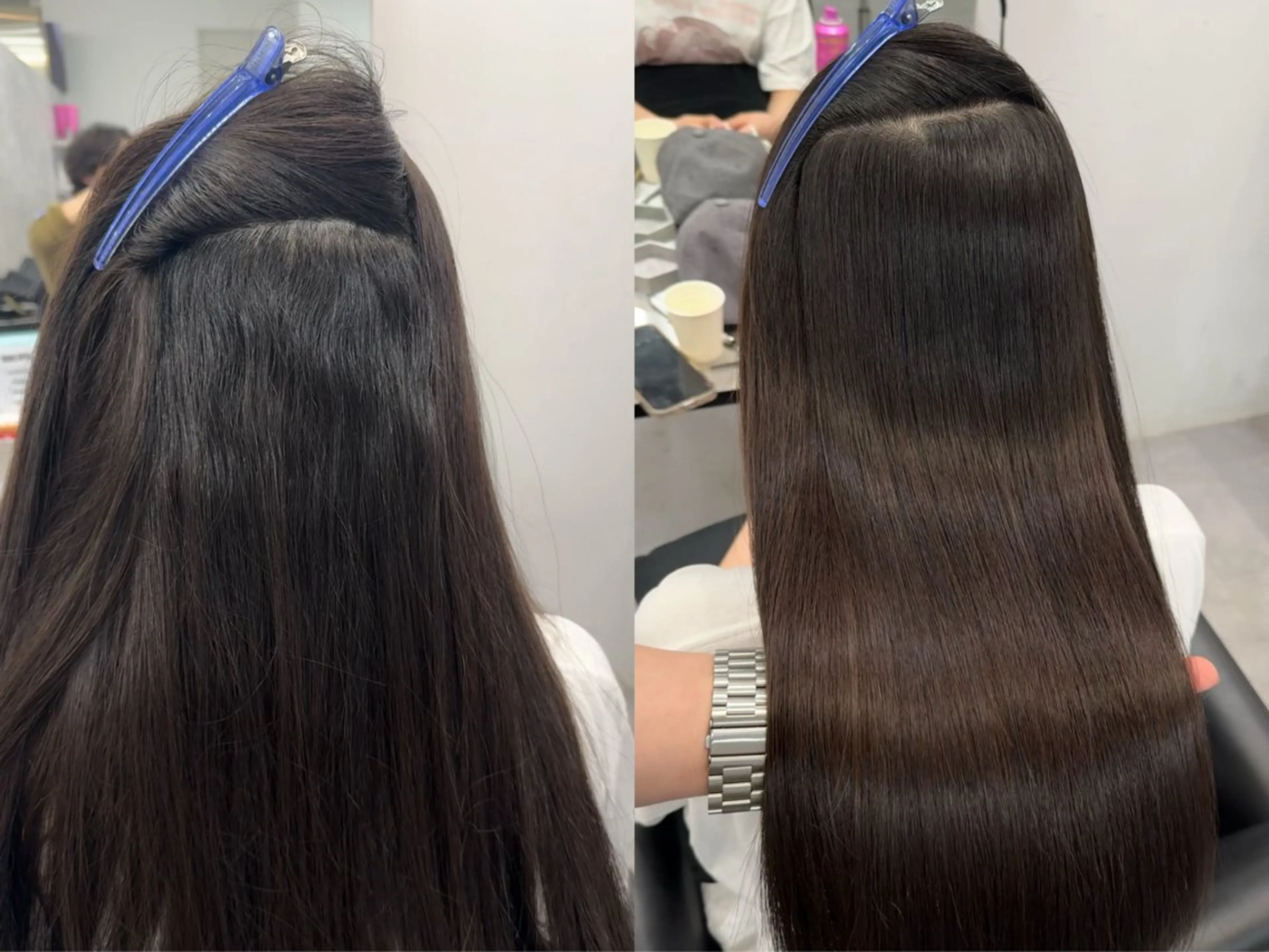 ロング カット 縮毛矯正 トリートメント 髪質改善×縮毛矯正 Core梅田　片山のヘアスタイル